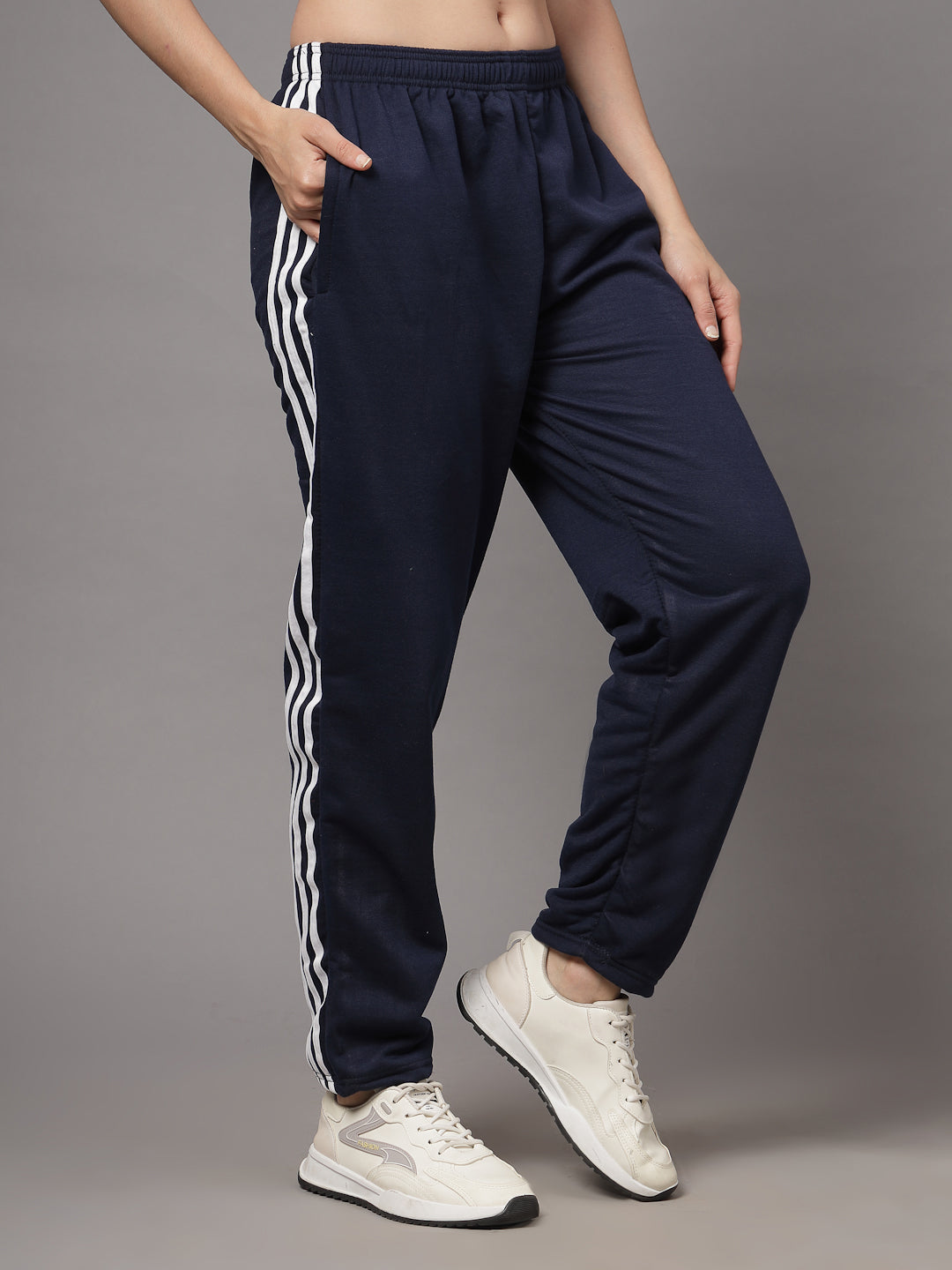 UZARUS CozyStride Women's Regular Fit Heavy Weight Fleece-Lined Winter Track Pants