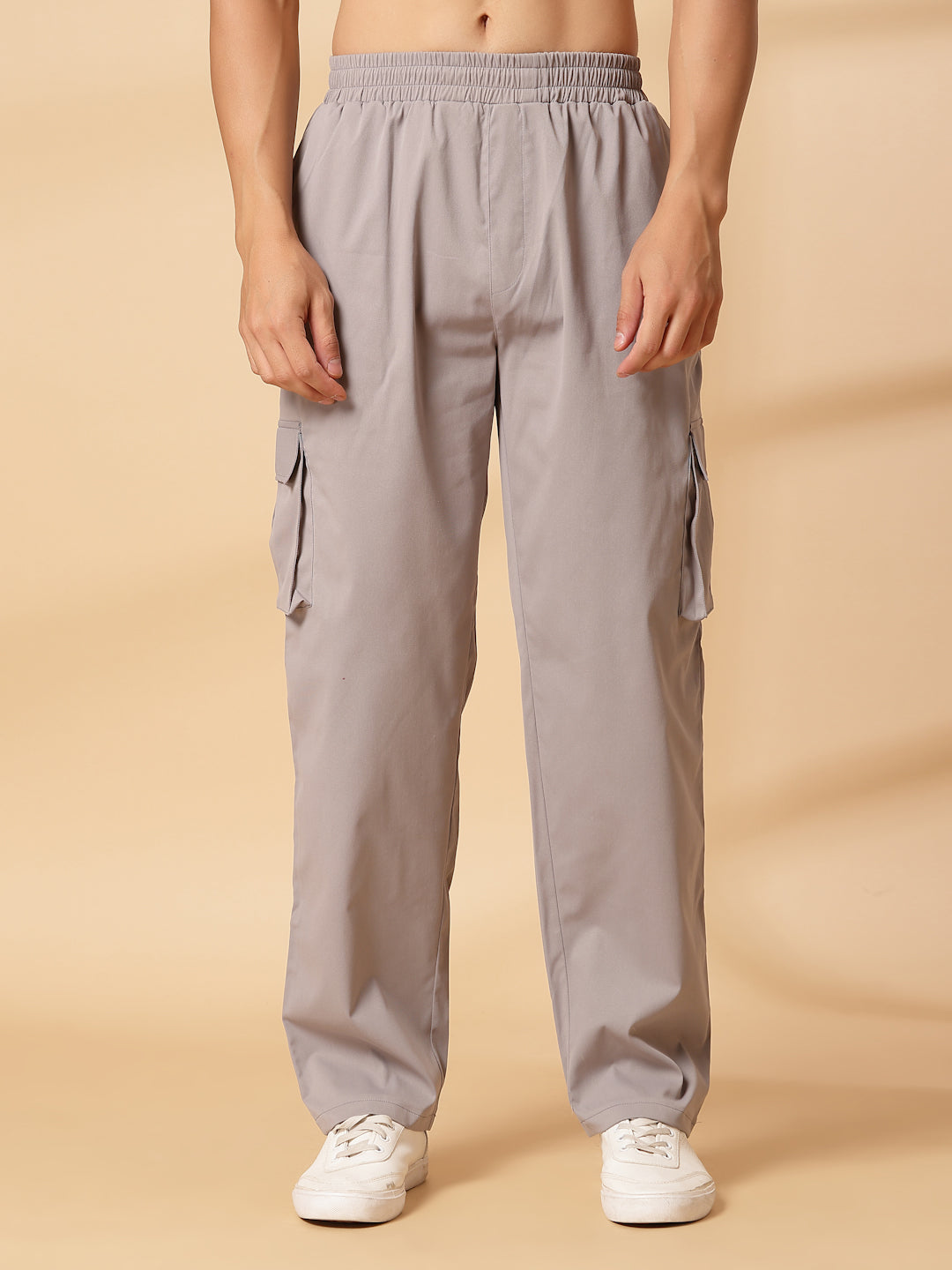 UZARUS Men's Cargo Track Pant for Men || Track Pants || Plain Men Cargo Pants Cotton || Cargo for Mens