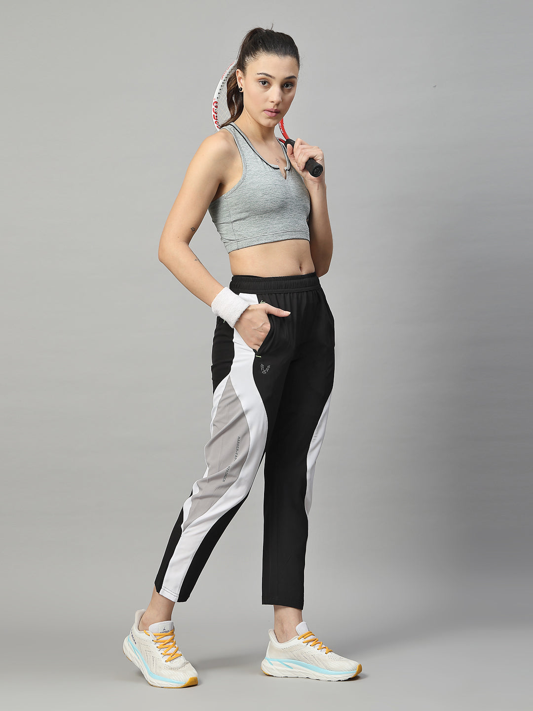 Uzarus Women 3 Pocket Sports Gym Track Pants Running Lower