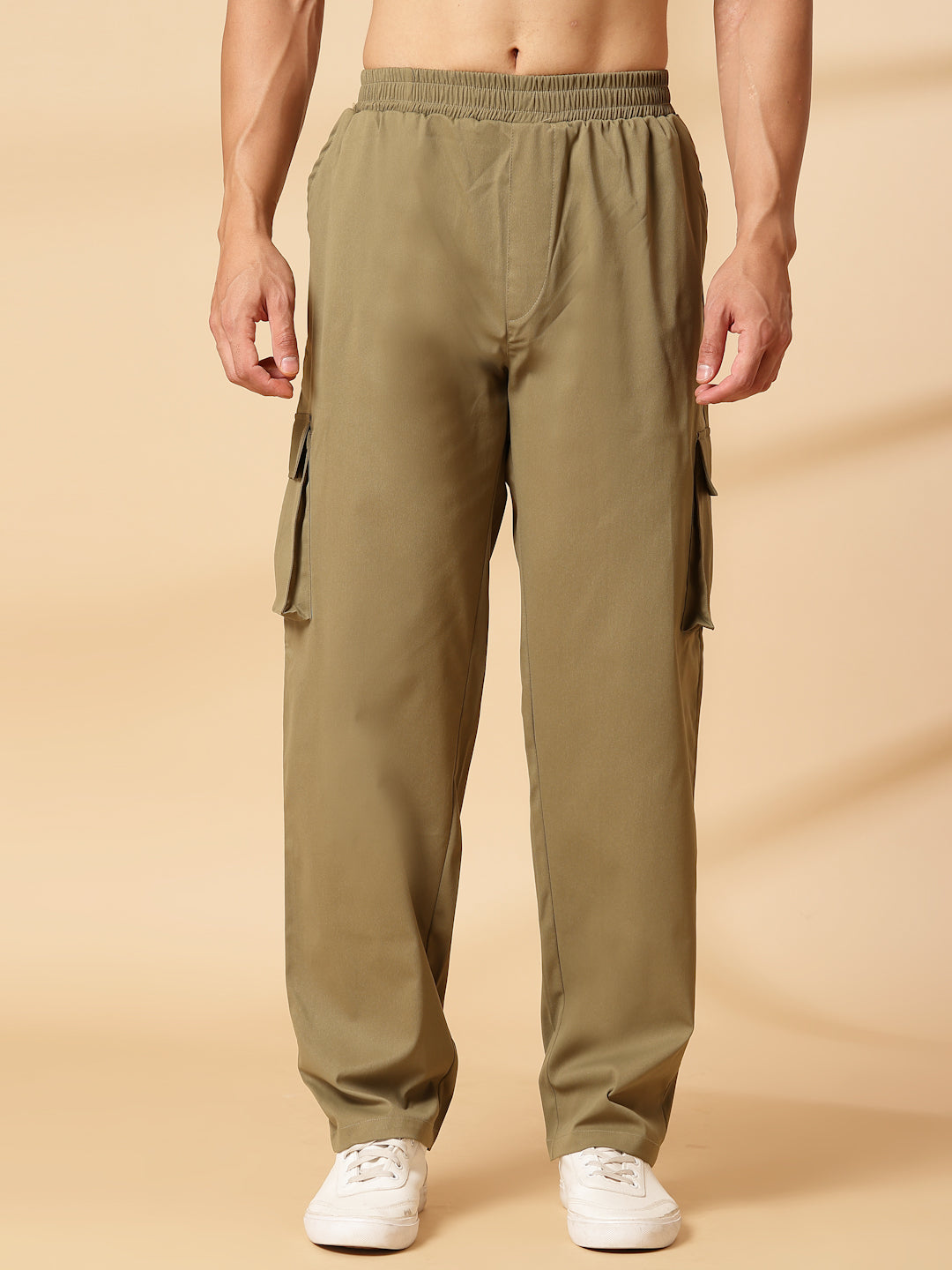 UZARUS Men's Cargo Track Pant for Men || Track Pants || Plain Men Cargo Pants Cotton || Cargo for Mens