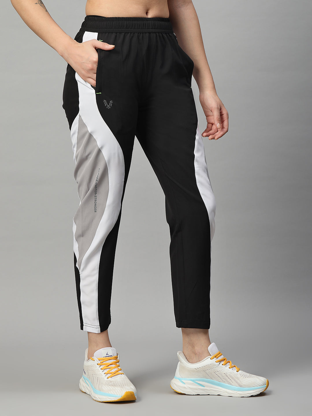 Uzarus Women 3 Pocket Sports Gym Track Pants Running Lower