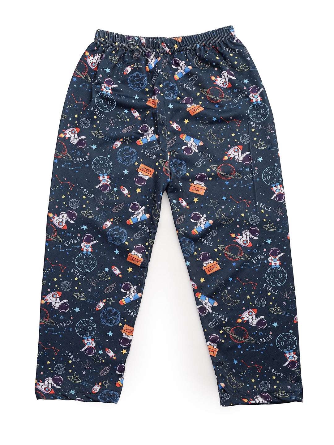 Uzarus Relaxed Pajama Pants with All Over Print for Boys and Girls (Bright Colors)(Regular Fit)(Pack of 5)