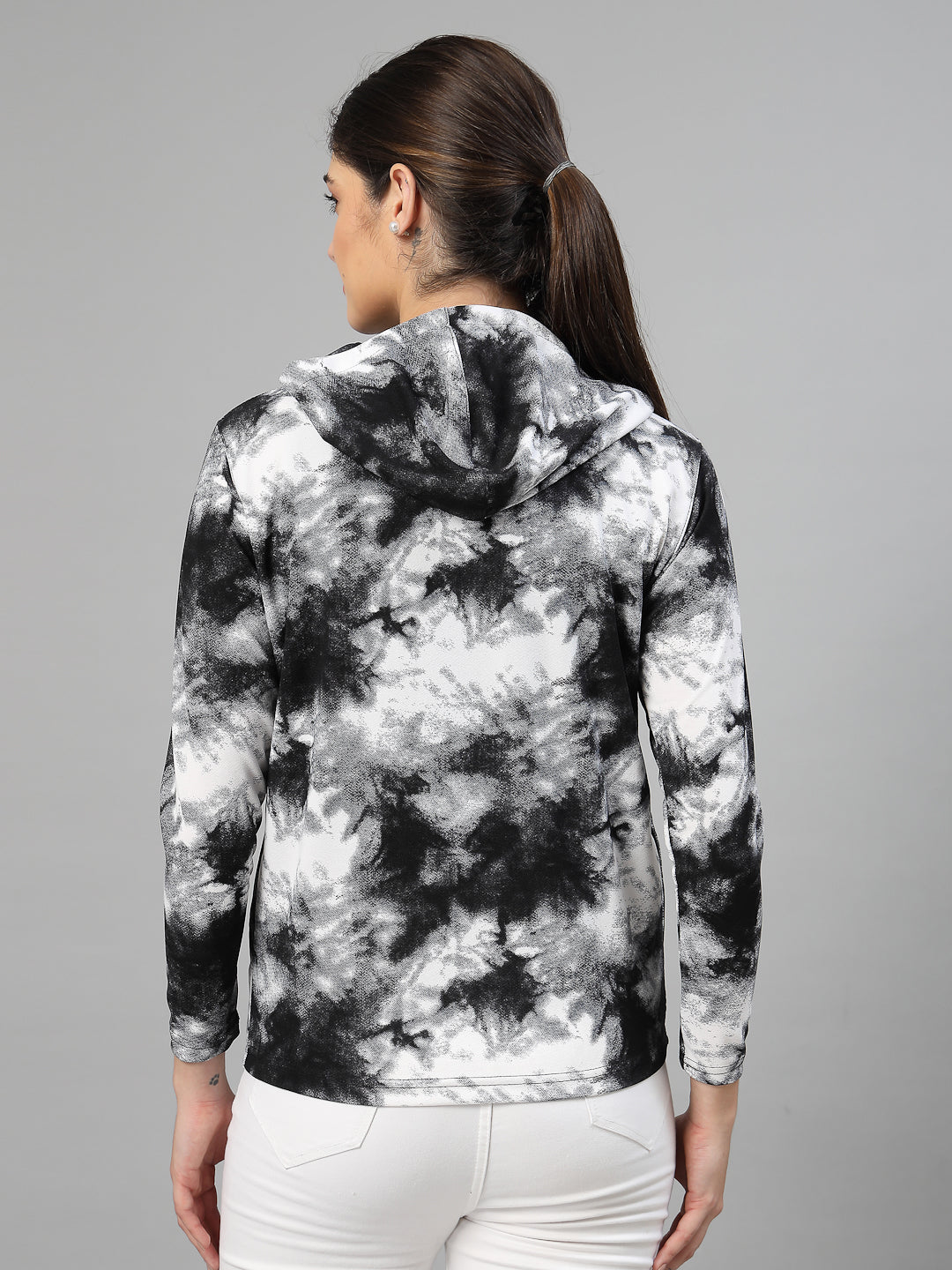 Uzarus Women's Hooded Sports Gym Training Jacket