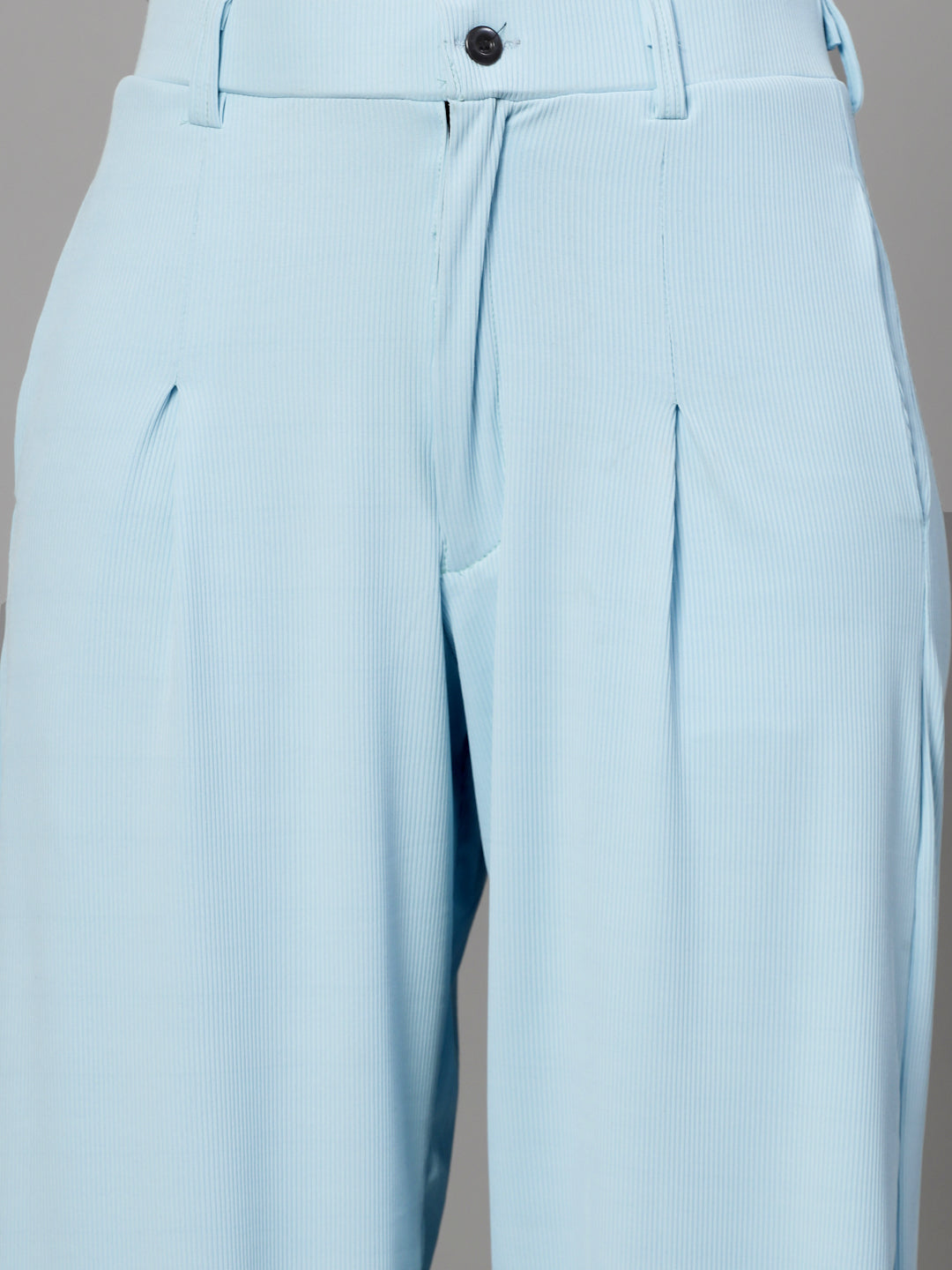 UZARUS Women's Relax Fit Trouser 2 Pockets Baggy Pants