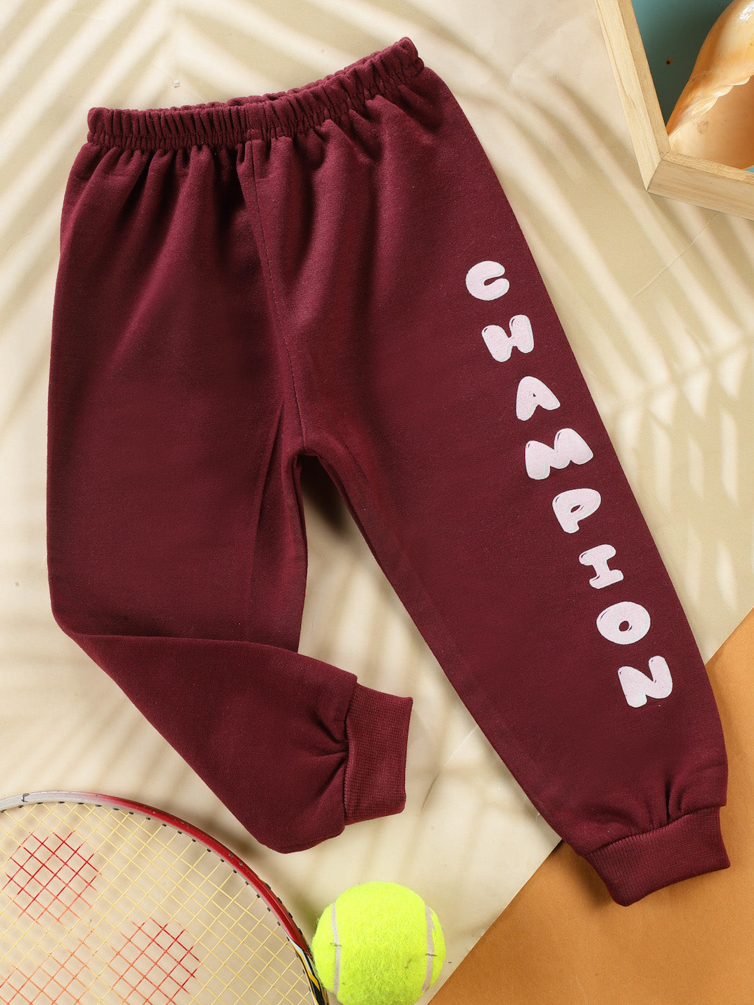 Uzarus Premium Kids Warm Fleece Pajama Pants, Winter Wear Trackpants Baby Boy and Girl Unisex (Pack of 5)