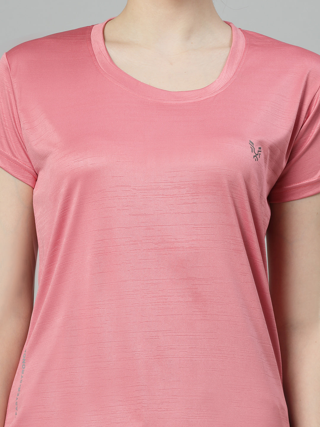UZARUS Women's Comfort Active Fit Workout Top Sports Gym T-Shirt (Pack Of 2)