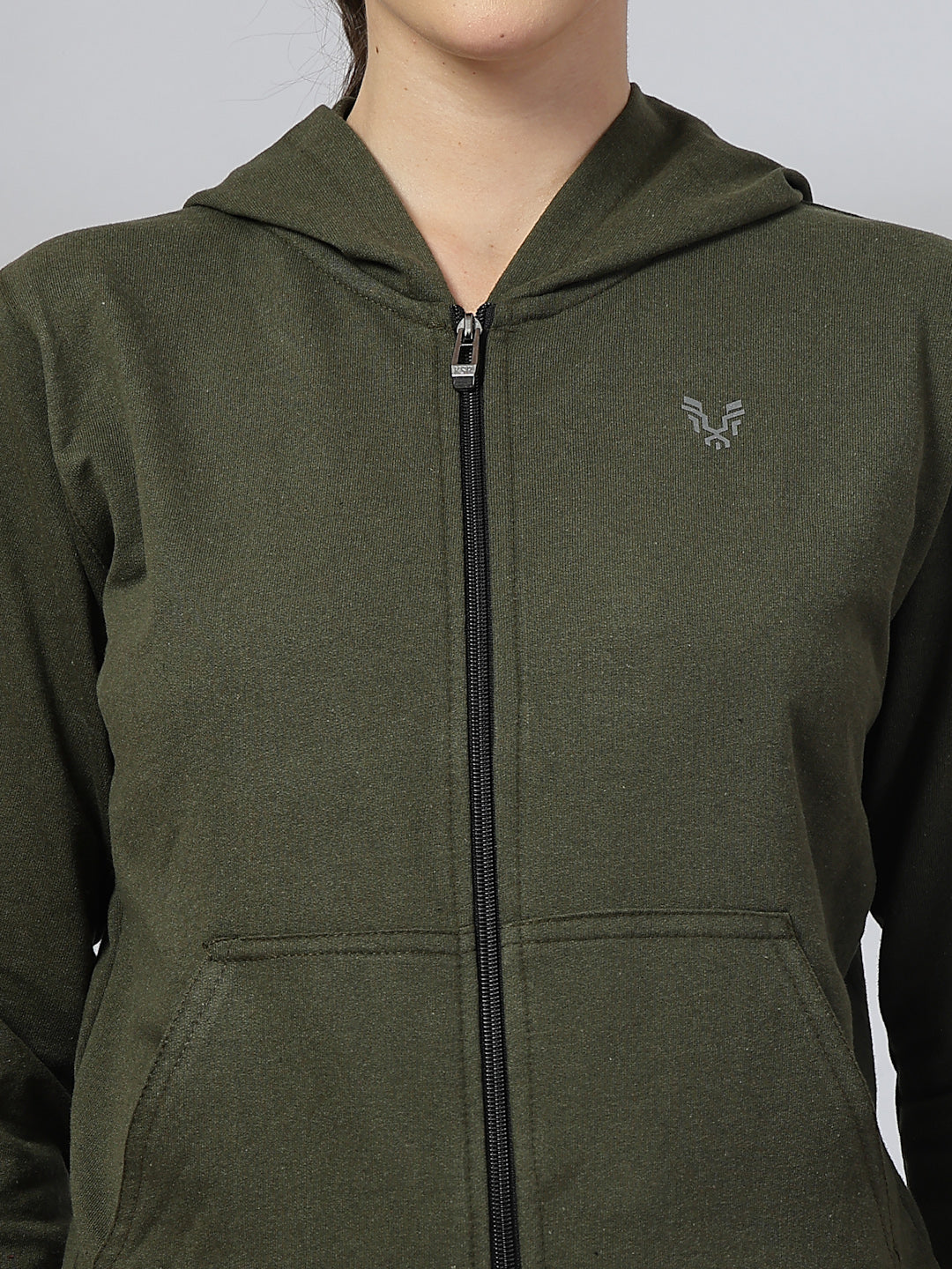 UZARUS Women's Cotton Anthra Sweatshirt Hoodie