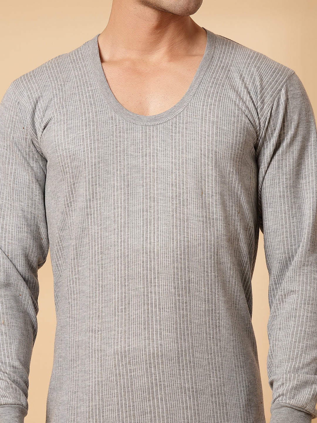 Uzarus Men's Thermal Set (Top & Bottom) | Full Sleeve | Winter Wear | Body Warmer Set