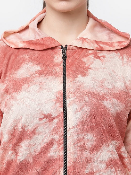 Uzarus Women's Hooded Sports Gym Training Jacket