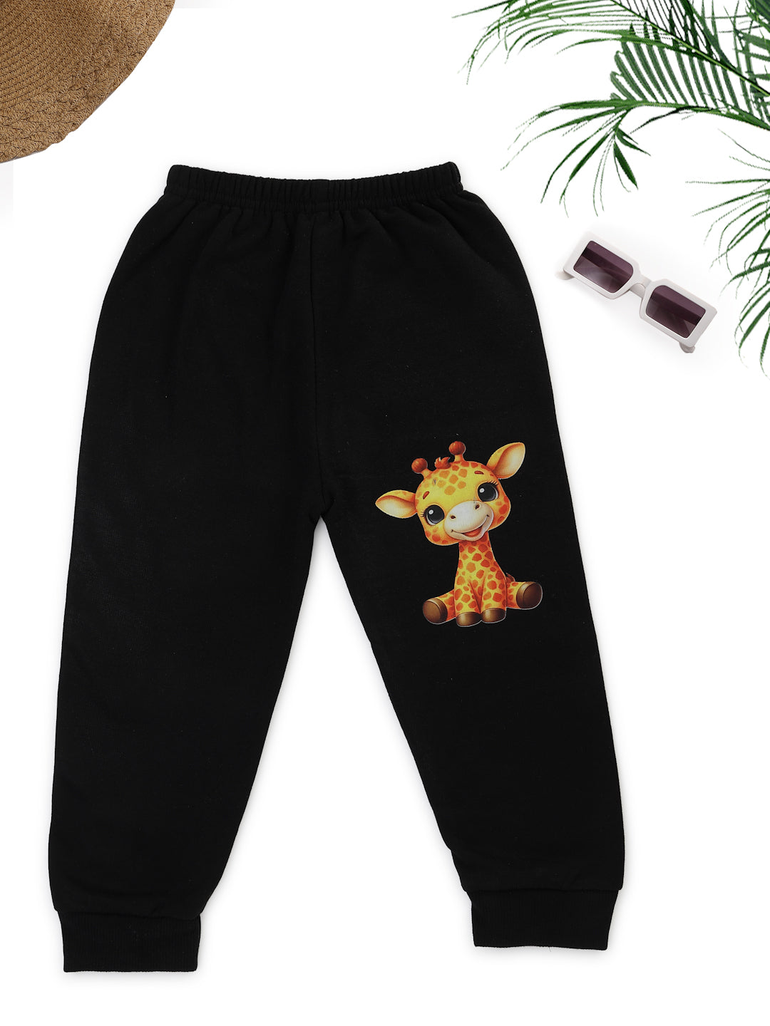 UZARUS Premium Kids Warm Fleece Pajama Pants, Winter Wear Trackpants Baby Boy and Girl Unisex (Pack of 5)