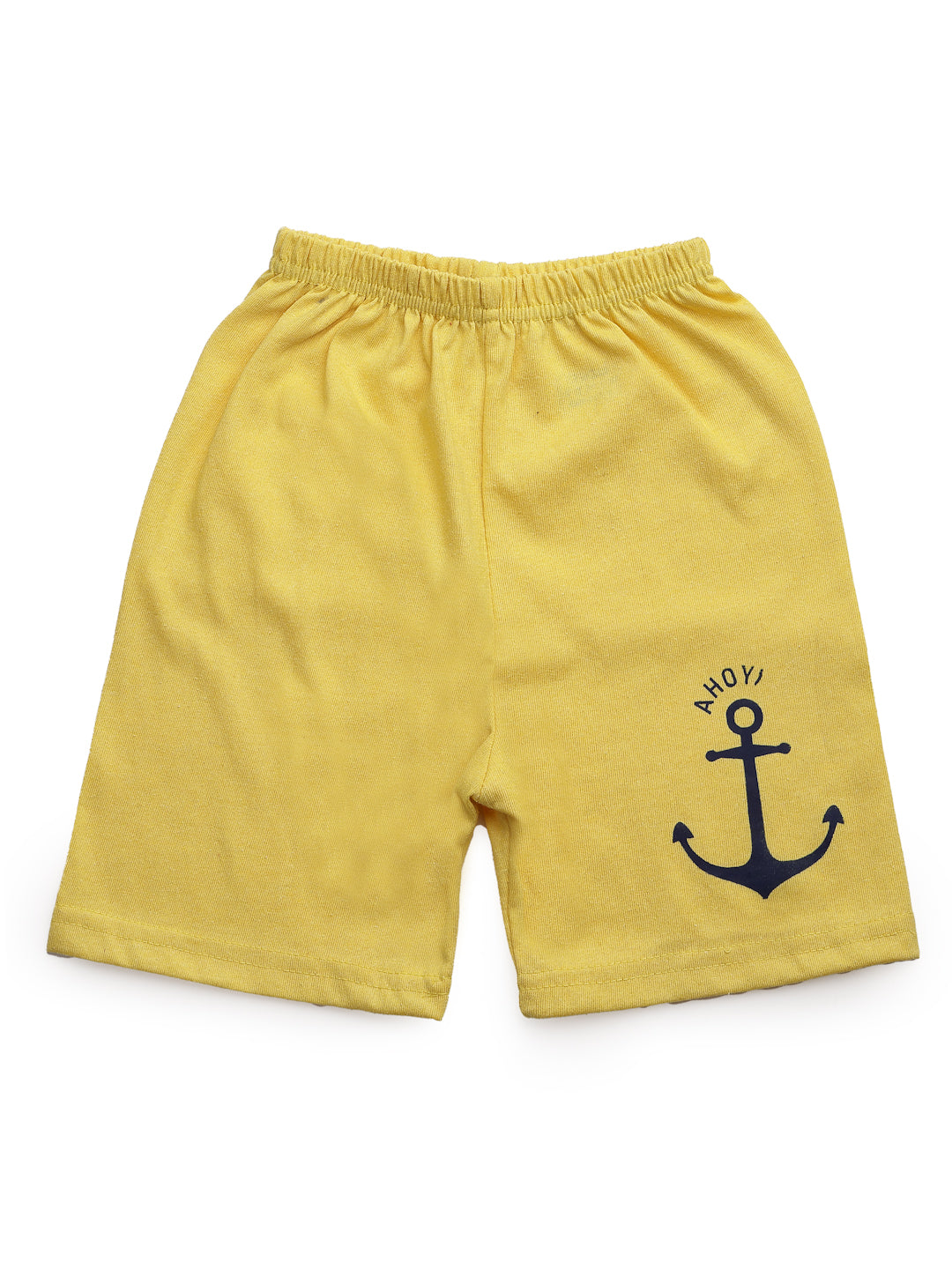 UZARUS 100% Soft Casual Printed KIDS Shorts for Boys and Girls - Regular Fit (Pack of 5)