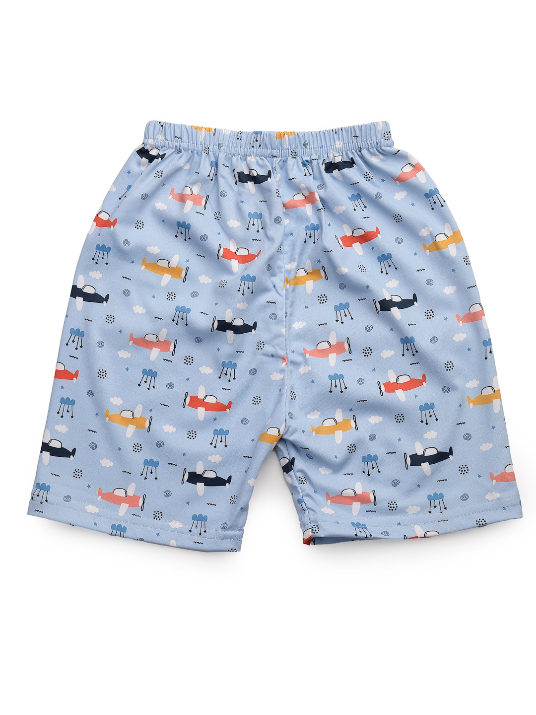UZARUS 100% Soft Casual Printed KIDS Shorts for Boys and Girls - Regular Fit (Pack of 5)