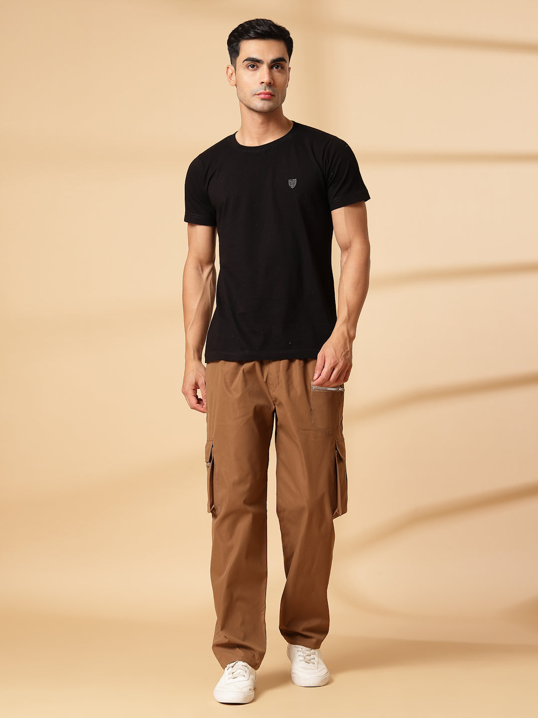 UZARUS Men's Cargo Track Pant for Men || Track Pants || Plain Men Cargo Pants Cotton || Cargos for Men