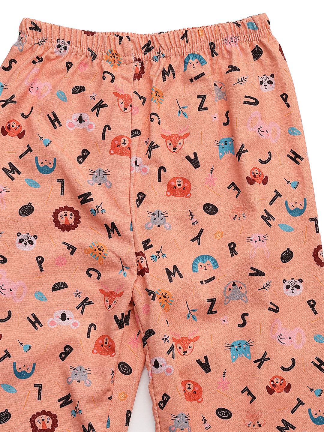 Uzarus Relaxed Pajama Pants with All Over Print for Boys and Girls (Bright Colors)(Regular Fit)(Pack of 5)