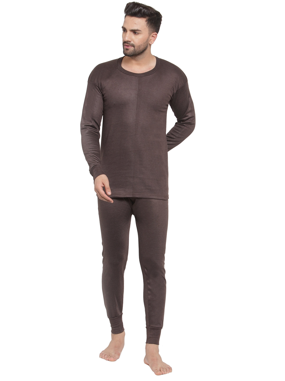 MEN'S THERMAL SET ( ROUND NECK VEST AND TROUSER)