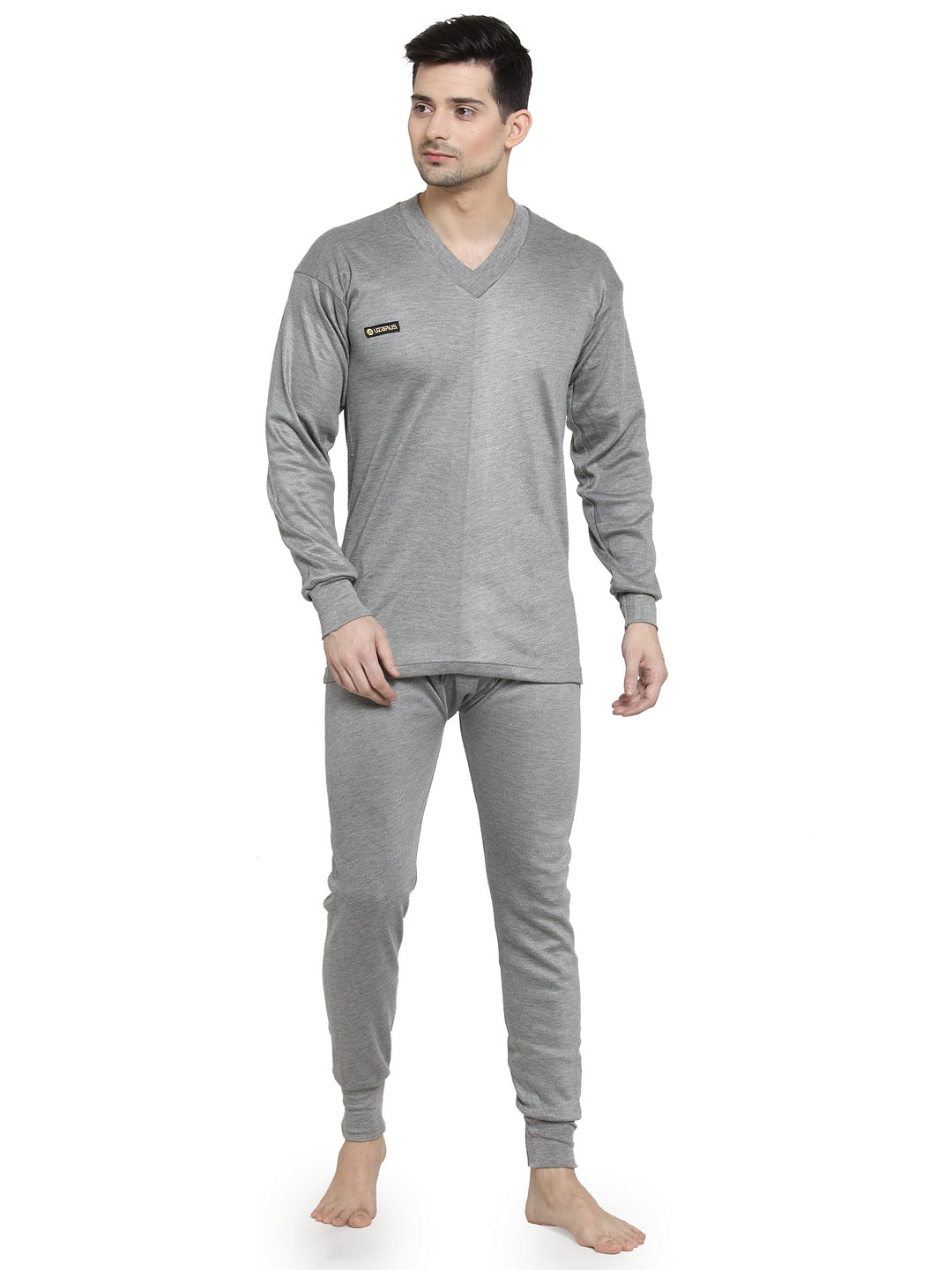 MEN'S THERMAL SET ( V-NECK VEST AND TROUSER)