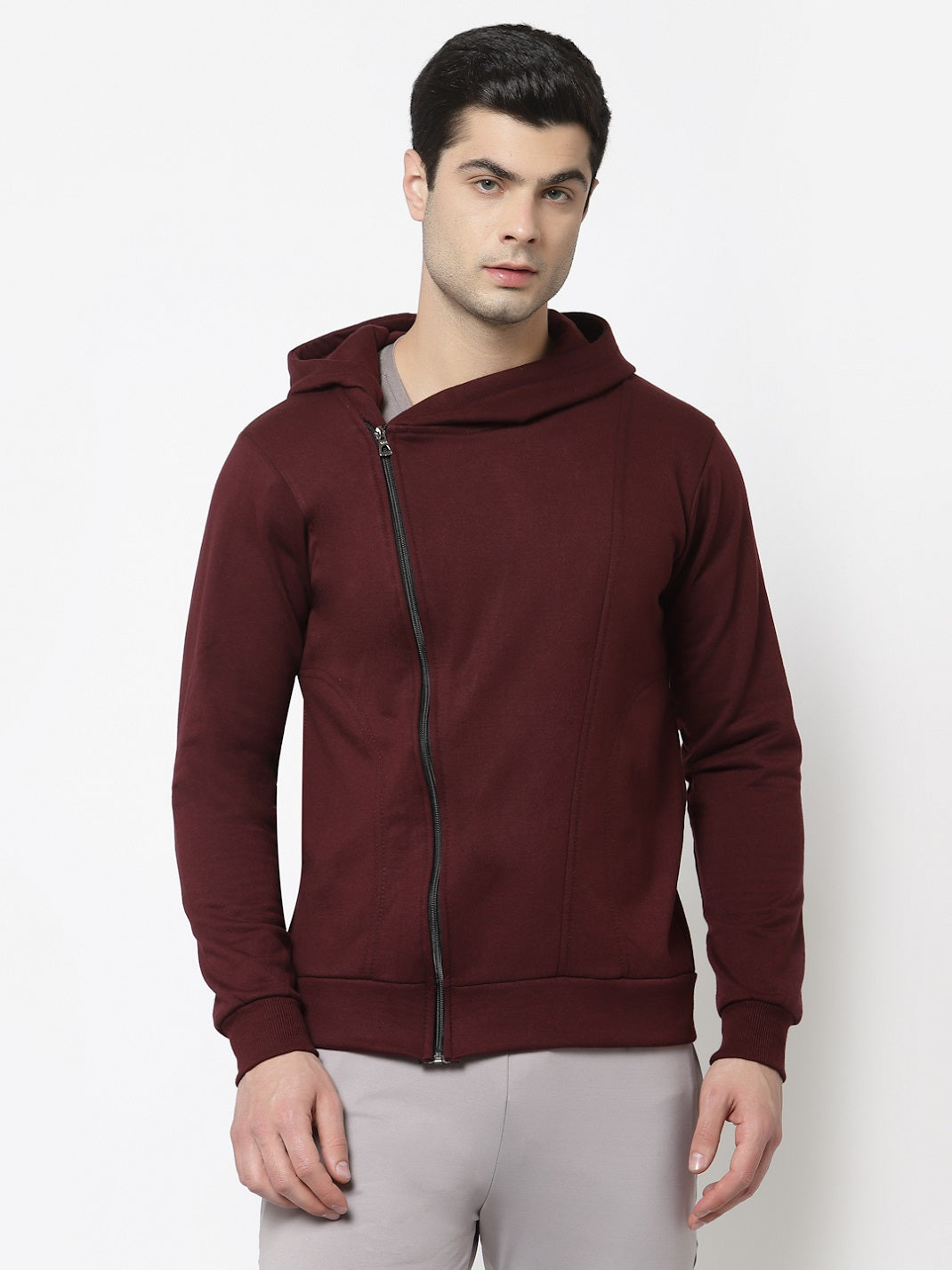 Men's Cotton Hoodie Jacket Sweatshirt