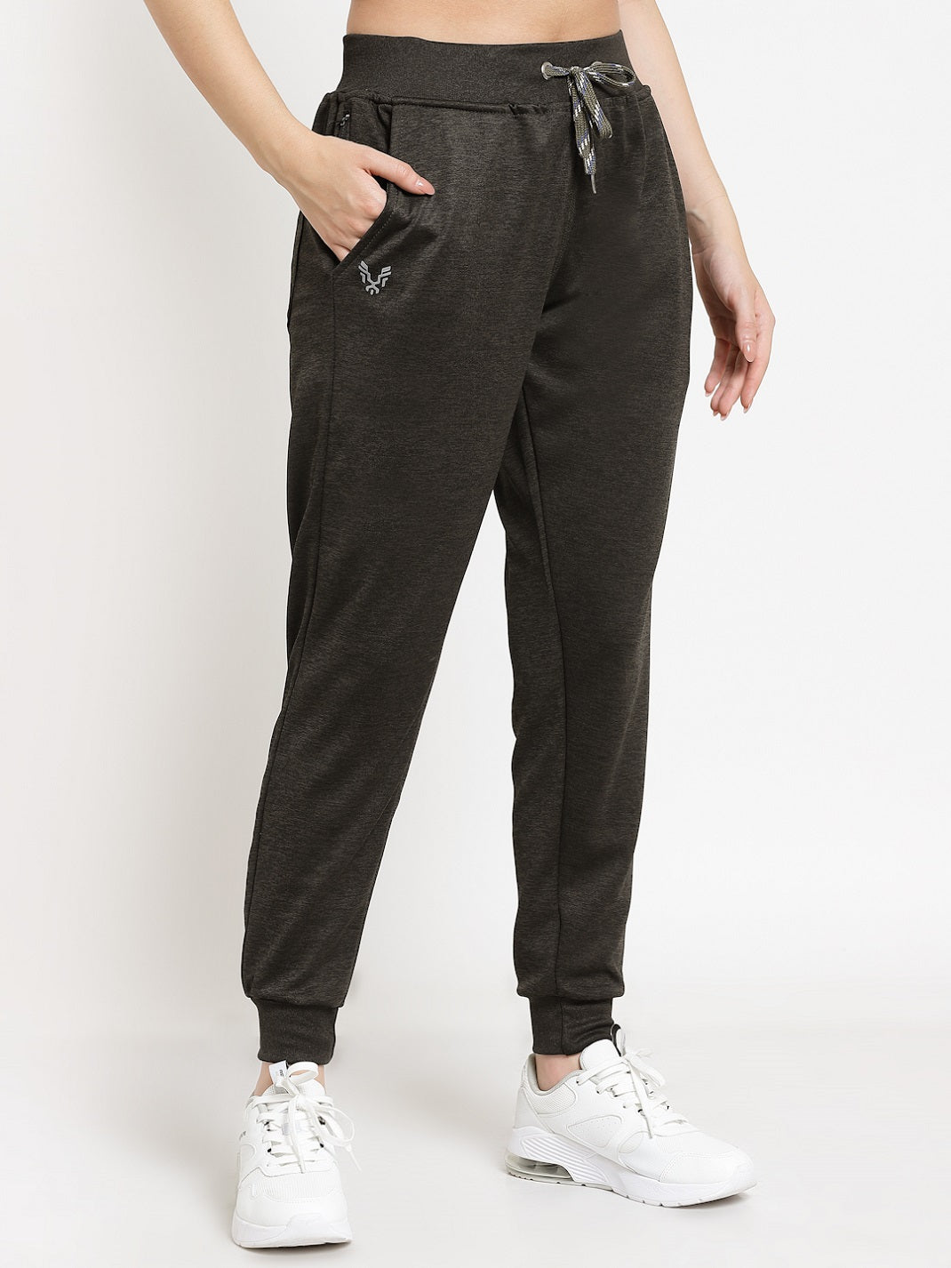 UZARUS Women's Joggers Track Pants with Zippered Pocket for Gym, Yoga, Workout and Casual Wear