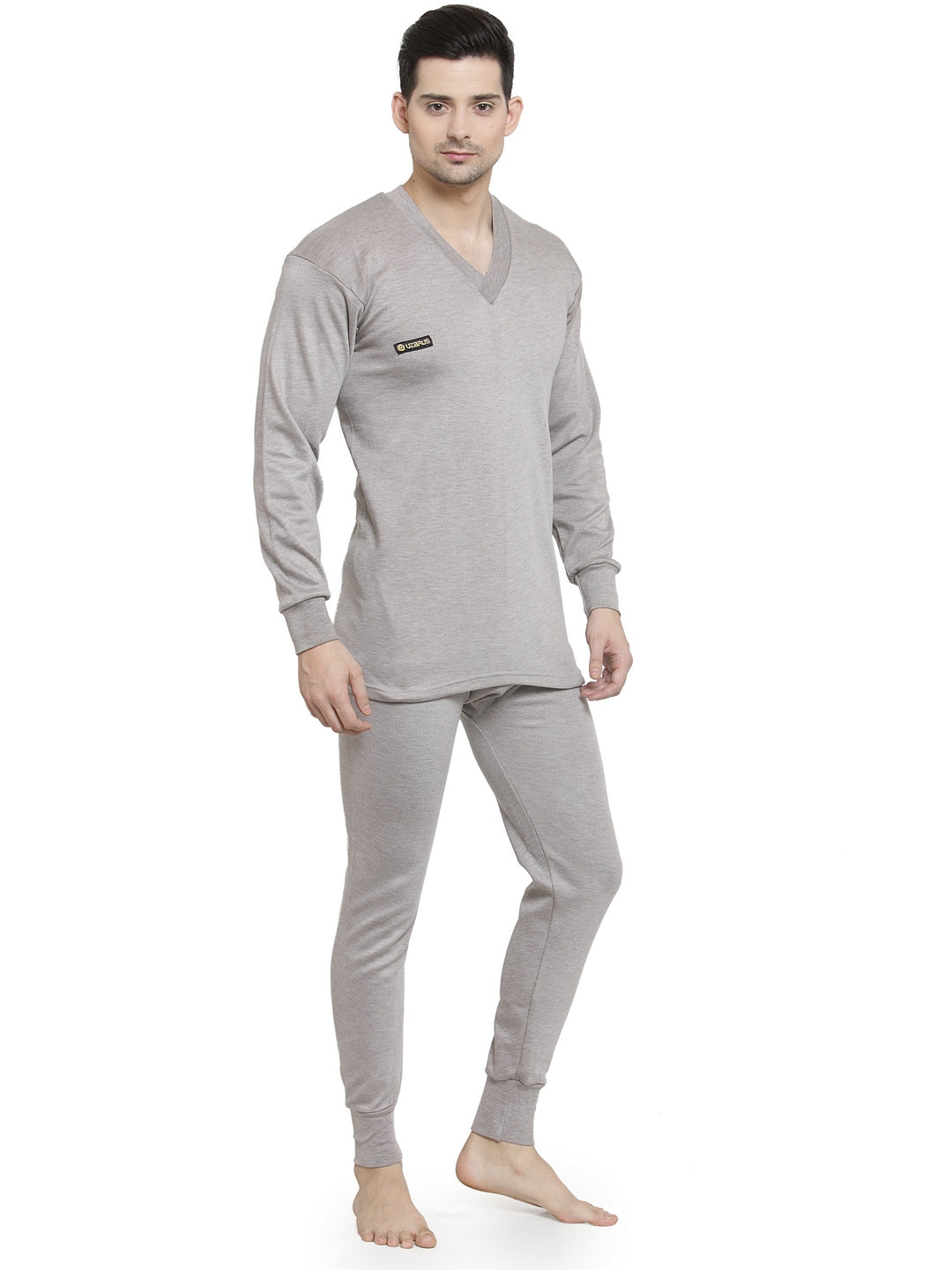 MEN'S THERMAL SET ( V-NECK VEST AND TROUSER)