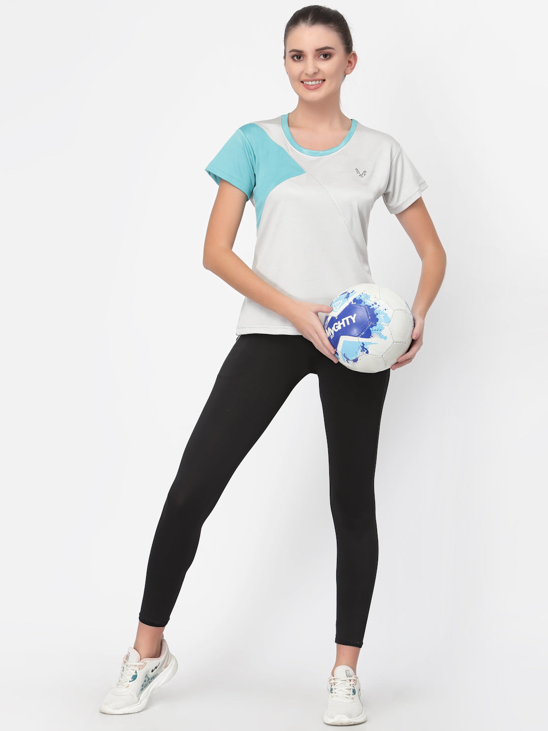 UZARUS Women's Dry Fit Workout Top Sports Gym T-Shirt