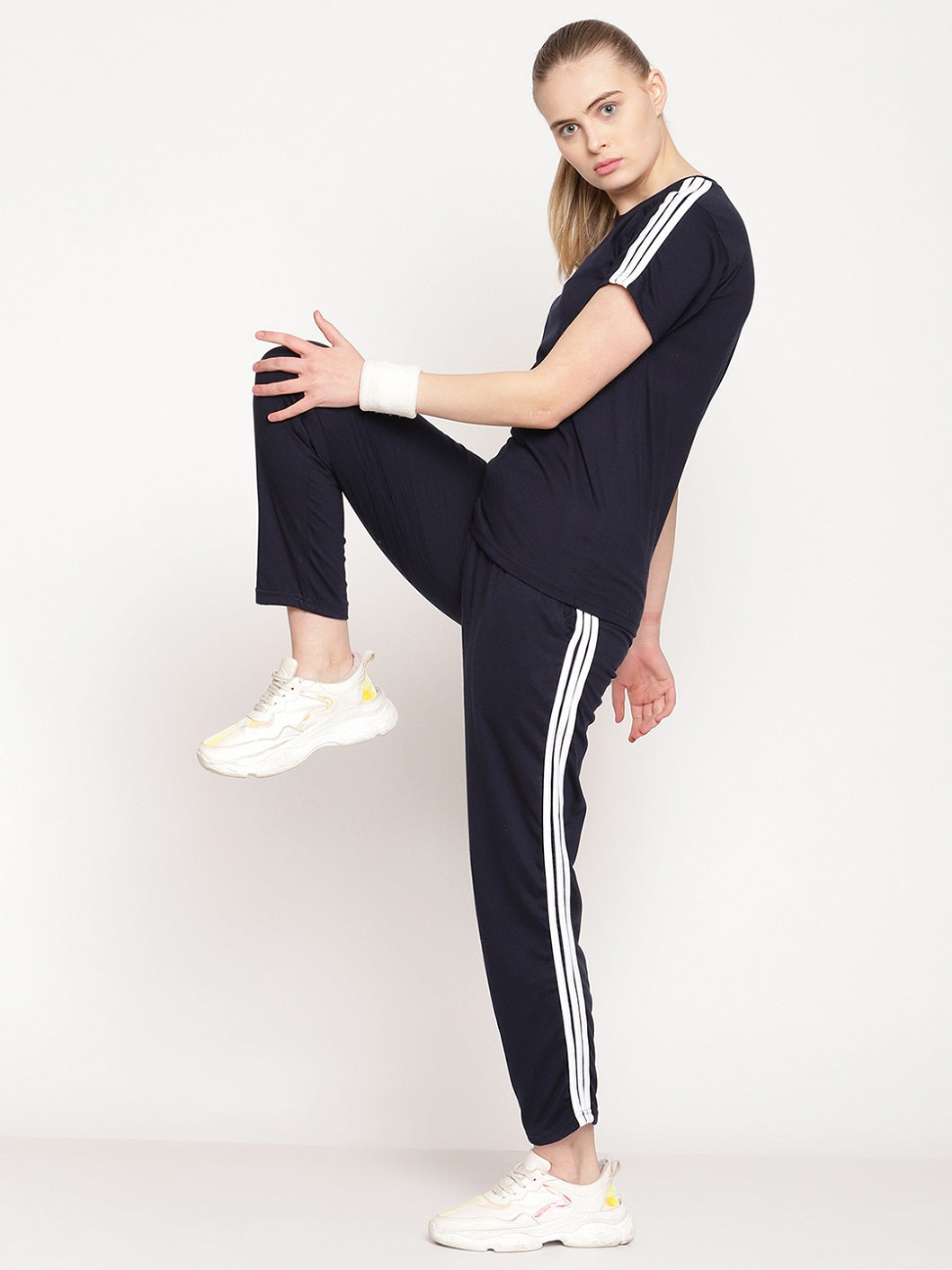 UZARUS Women's Cotton Set of Top and Pyjama