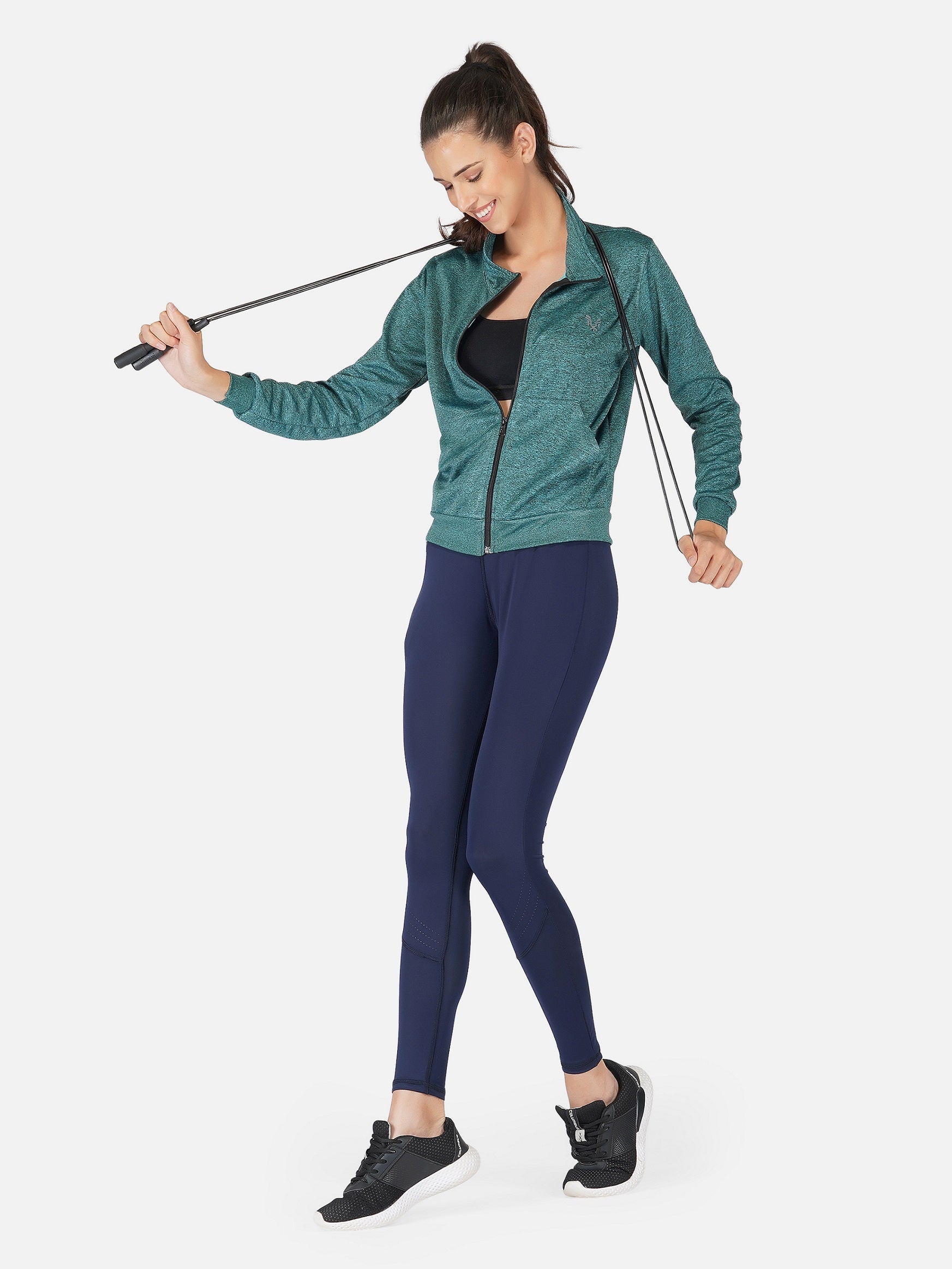 Uzarus Women's Sports Gym Training Jacket
