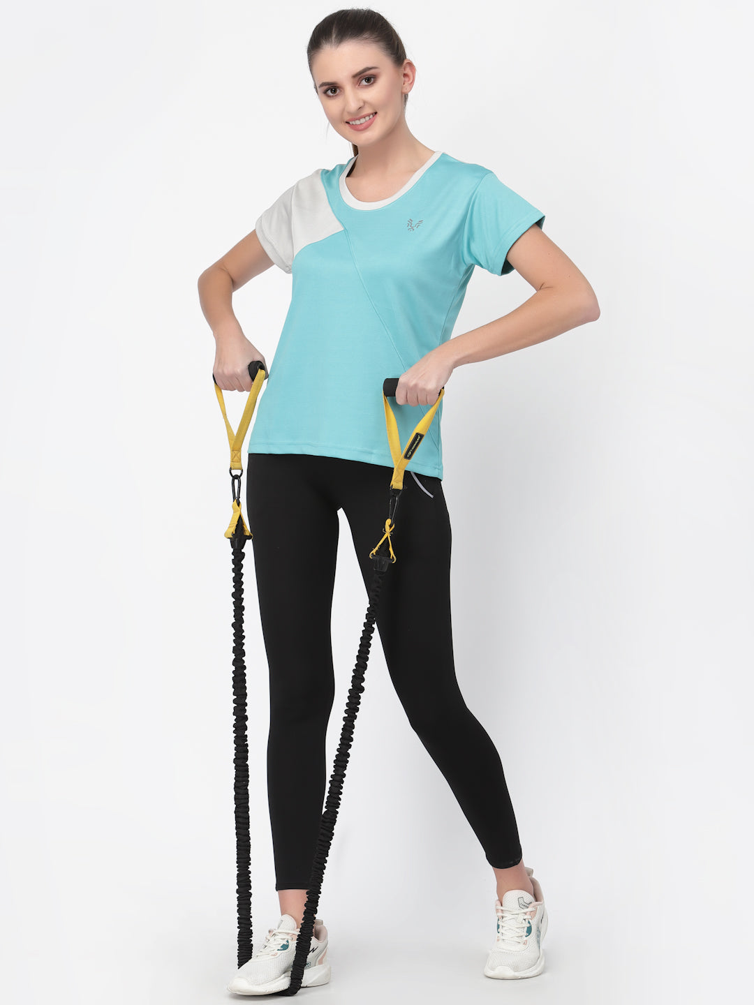 UZARUS Women's Dry Fit Workout Top Sports Gym T-Shirt