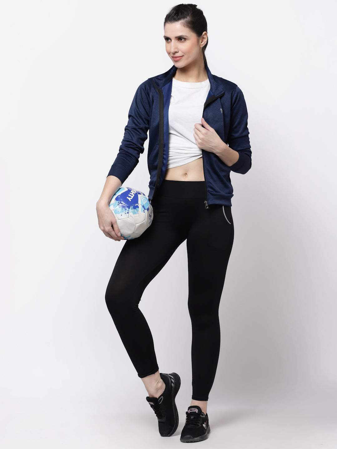 Uzarus Women's Sports Gym Training Jacket