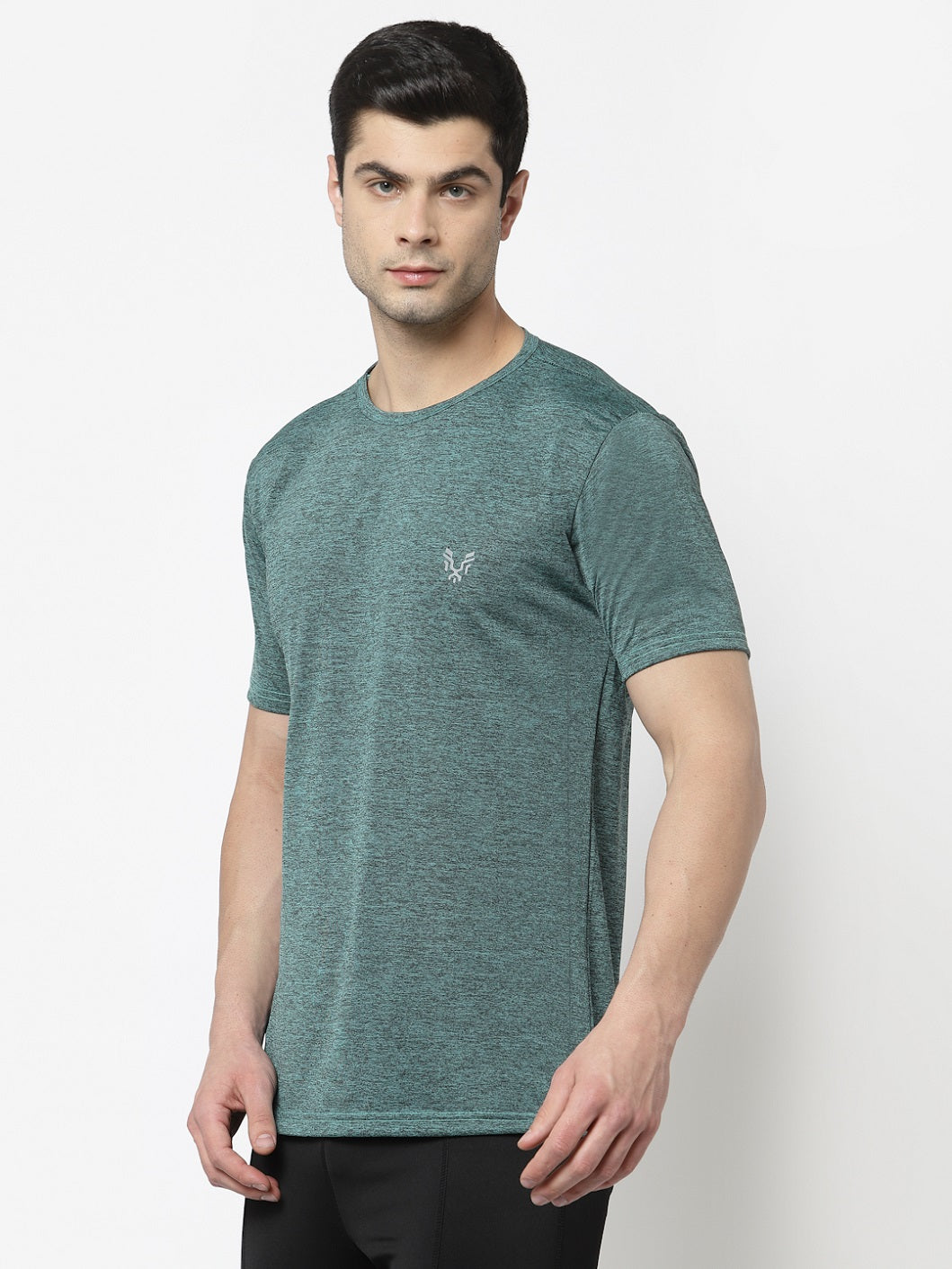UZARUS Men's Dry Fit Sports Gym Regular T-Shirt