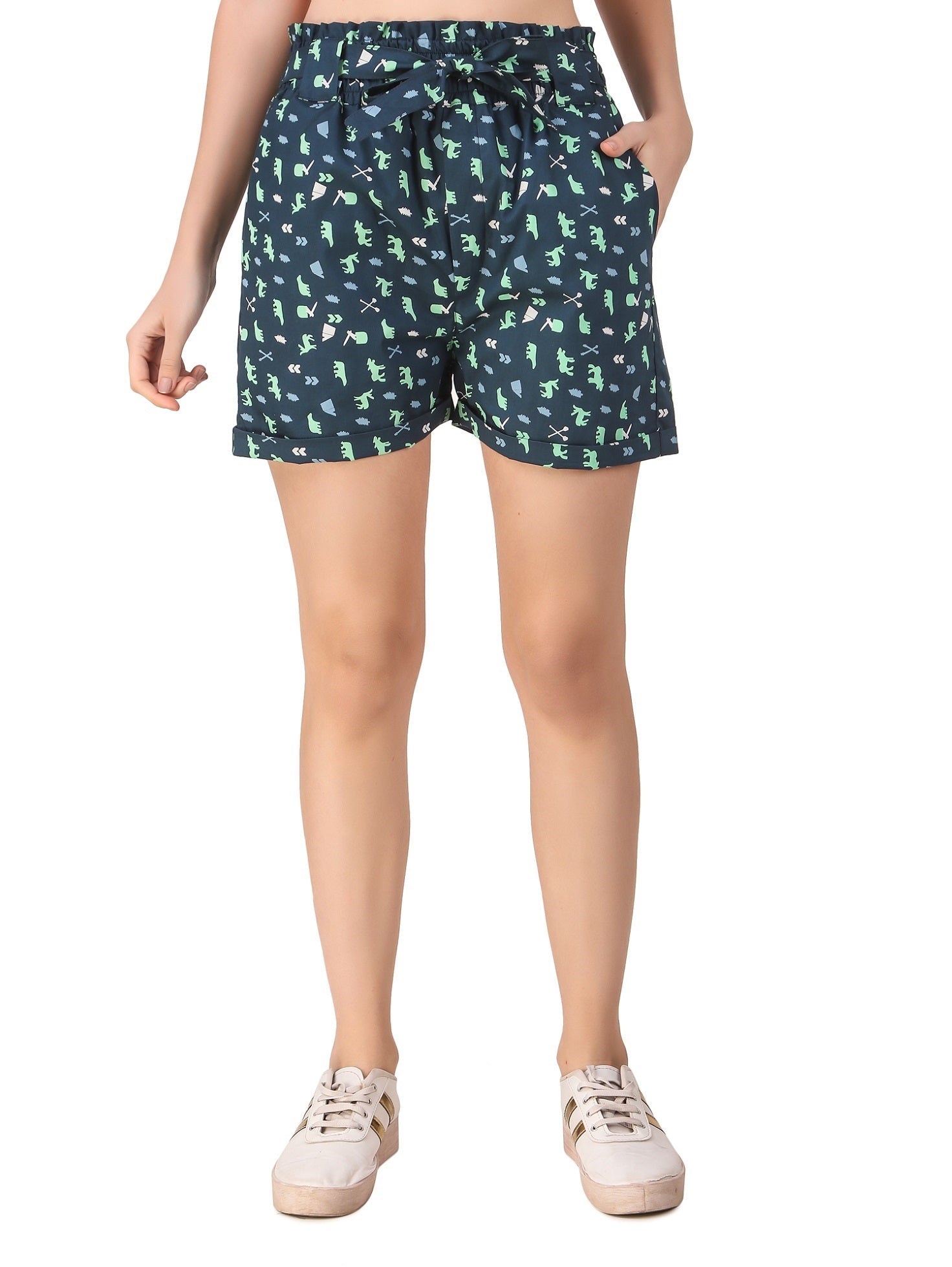 Women's Regular Fit Urban Cotton Shorts