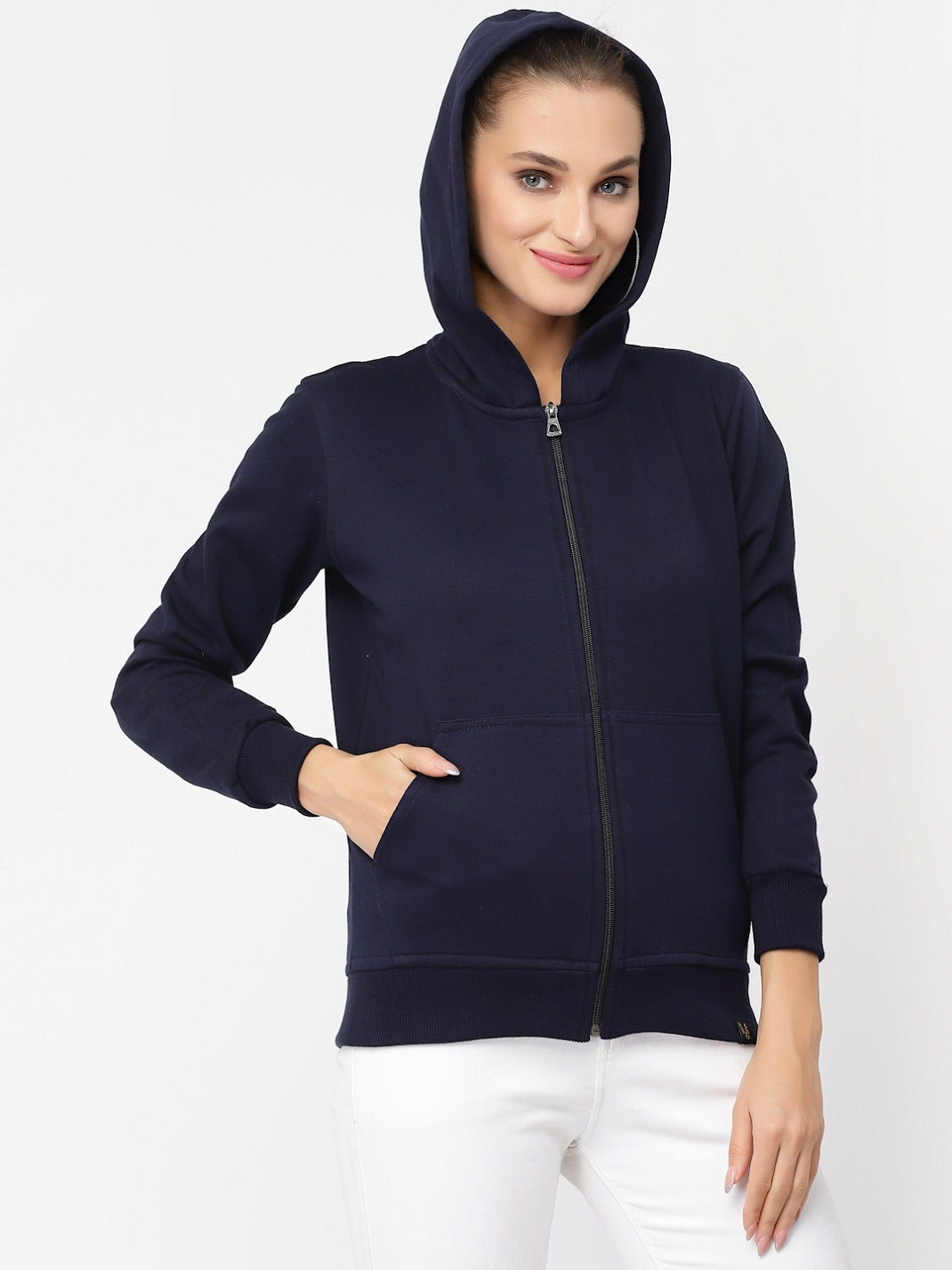 UZARUS Women's Cotton Fleece Premium Sweatshirt Hoodie