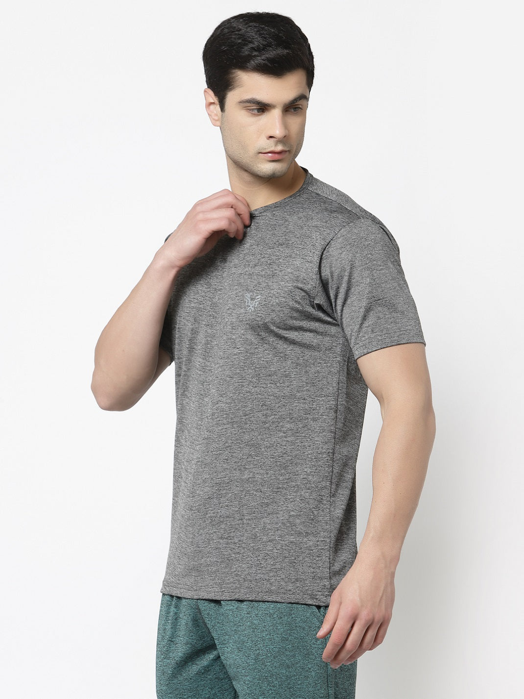 UZARUS Men's Dry Fit Sports Gym Regular T-Shirt
