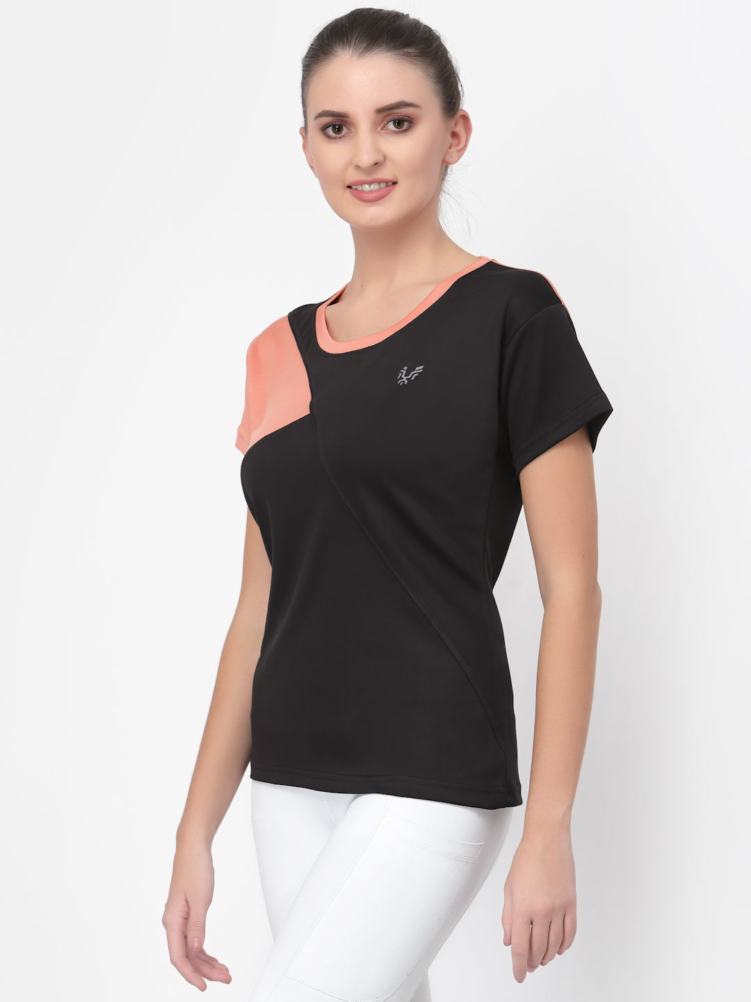 UZARUS Women's Dry Fit Workout Top Sports Gym T-Shirt