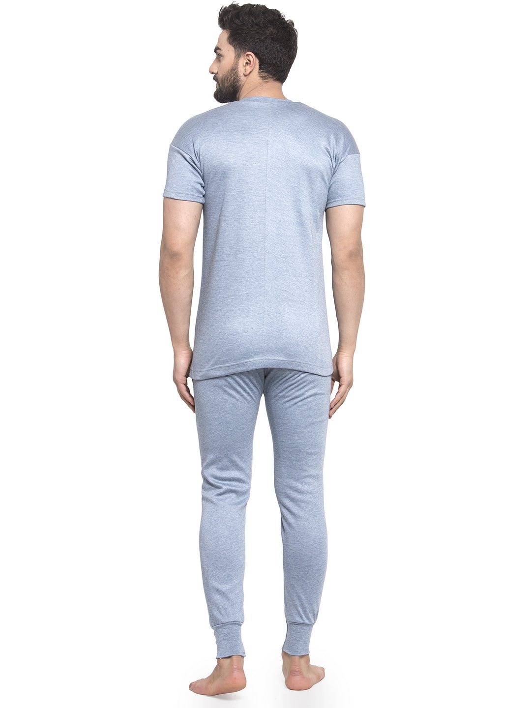MEN'S HALF SLEEVES THERMAL SET ( ROUND NECK VEST AND TROUSER)