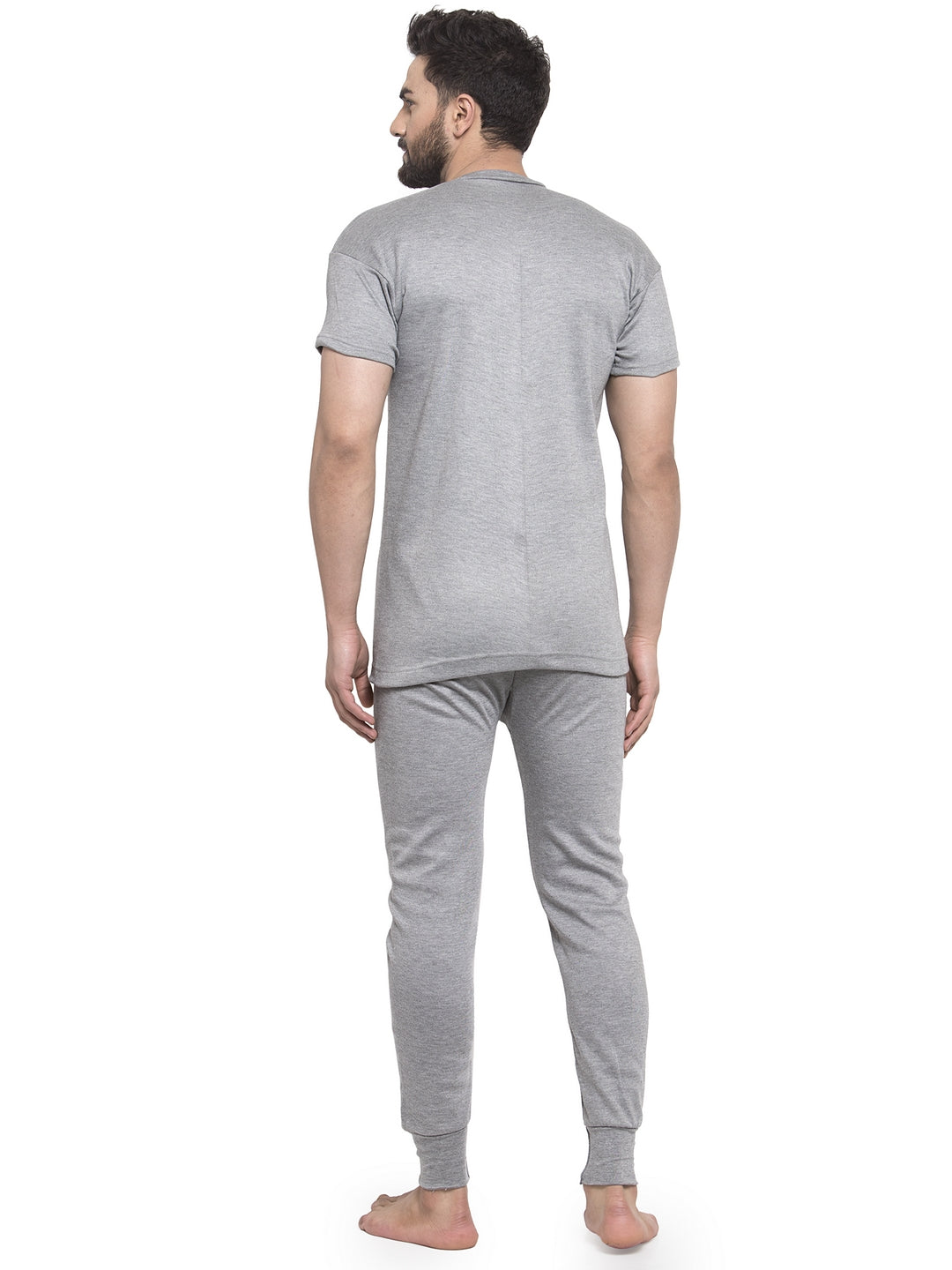 MEN'S HALF SLEEVES THERMAL SET ( ROUND NECK VEST AND TROUSER)