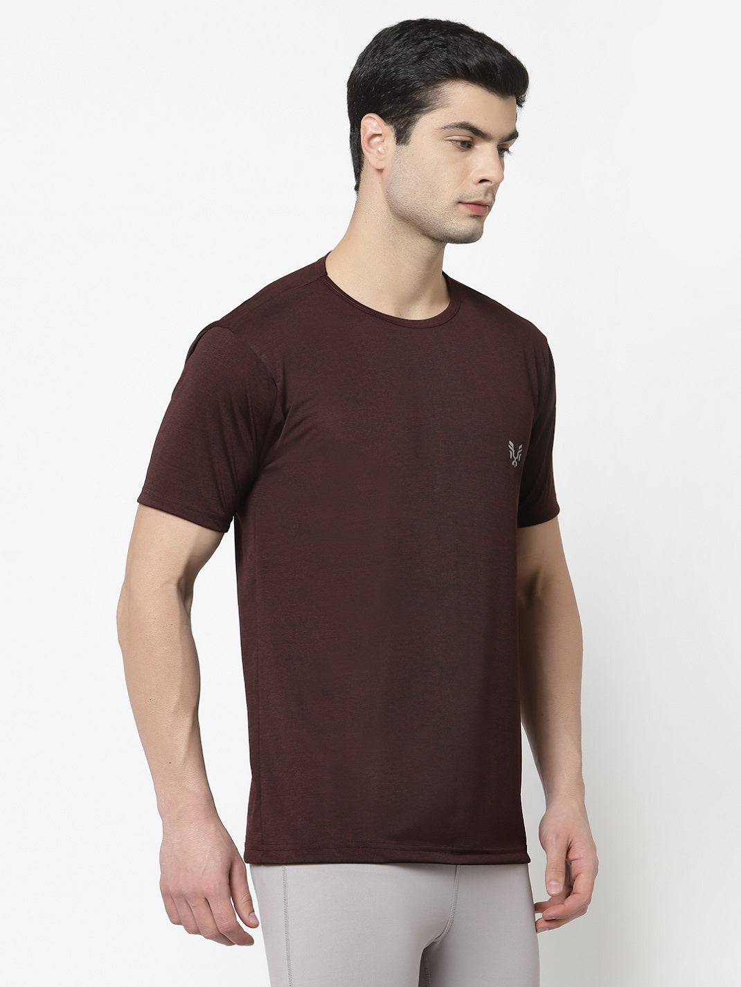UZARUS Men's Dry Fit Sports Gym Regular T-Shirt