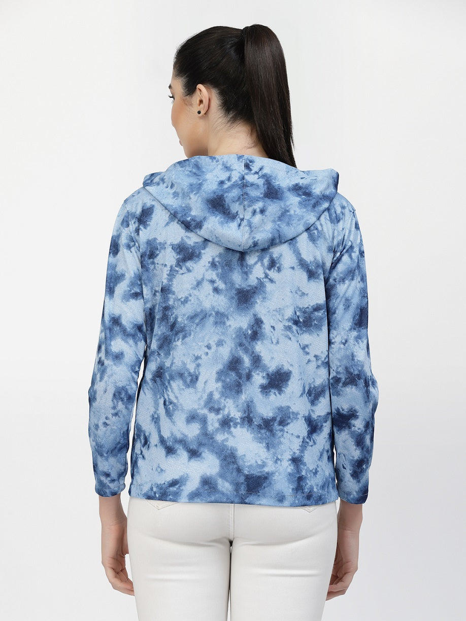 Uzarus Women's Hooded Sports Gym Training Jacket