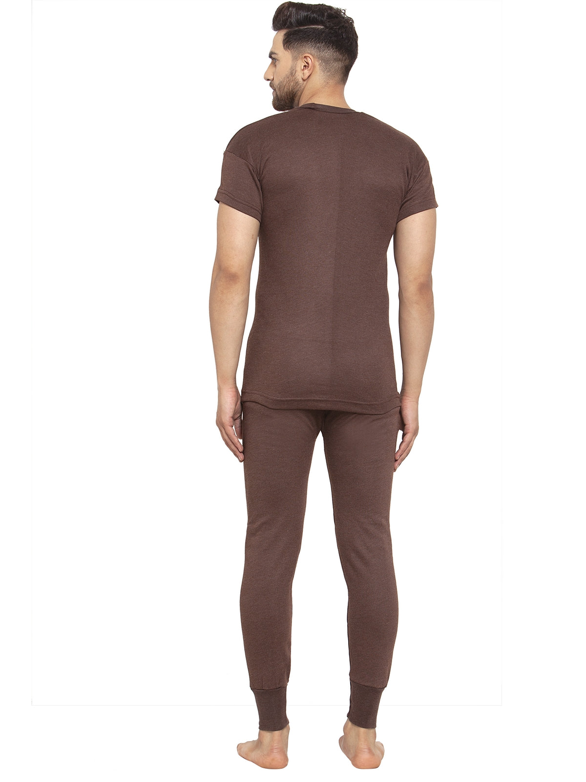 MEN'S HALF SLEEVES THERMAL SET ( ROUND NECK VEST AND TROUSER)