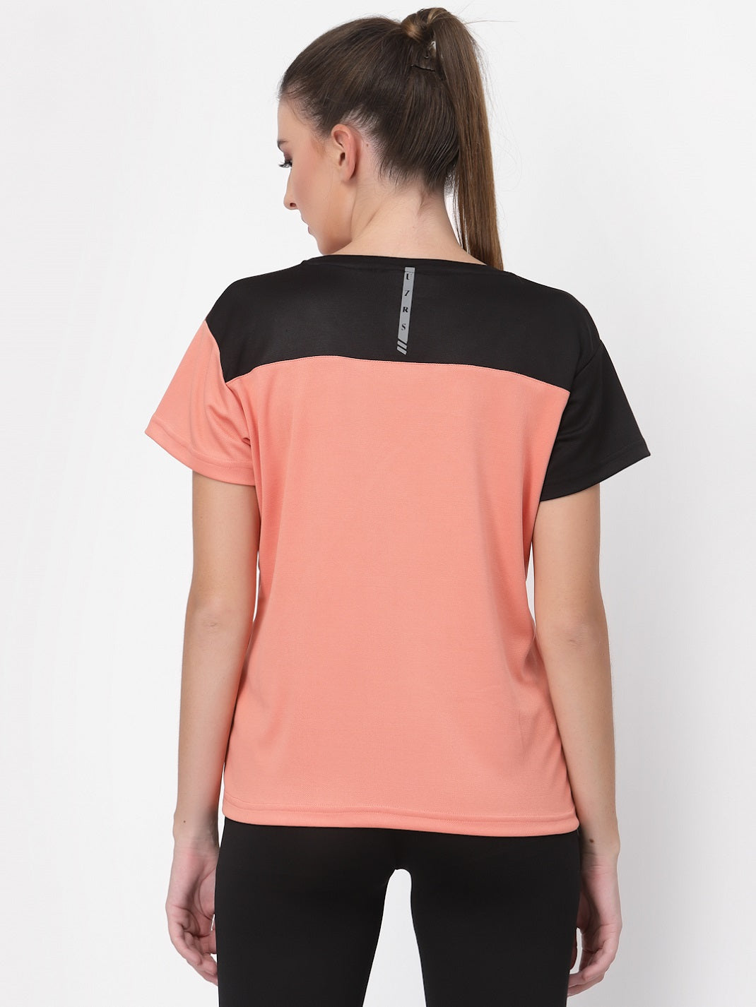 UZARUS Women's Dry Fit Workout Top Sports Gym T-Shirt