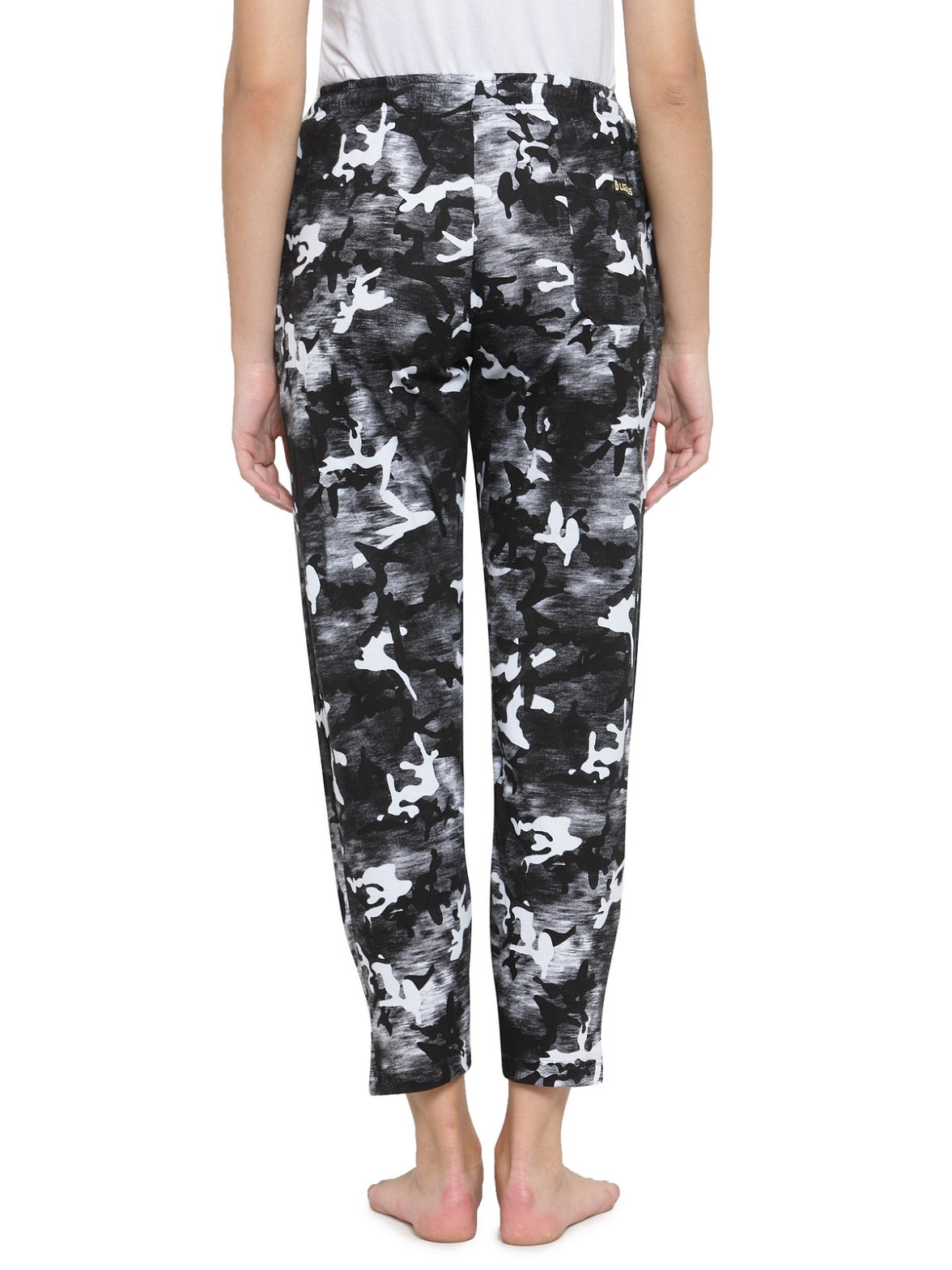 Uzarus Women's Cotton Track Pants With 2 Zippered Pockets