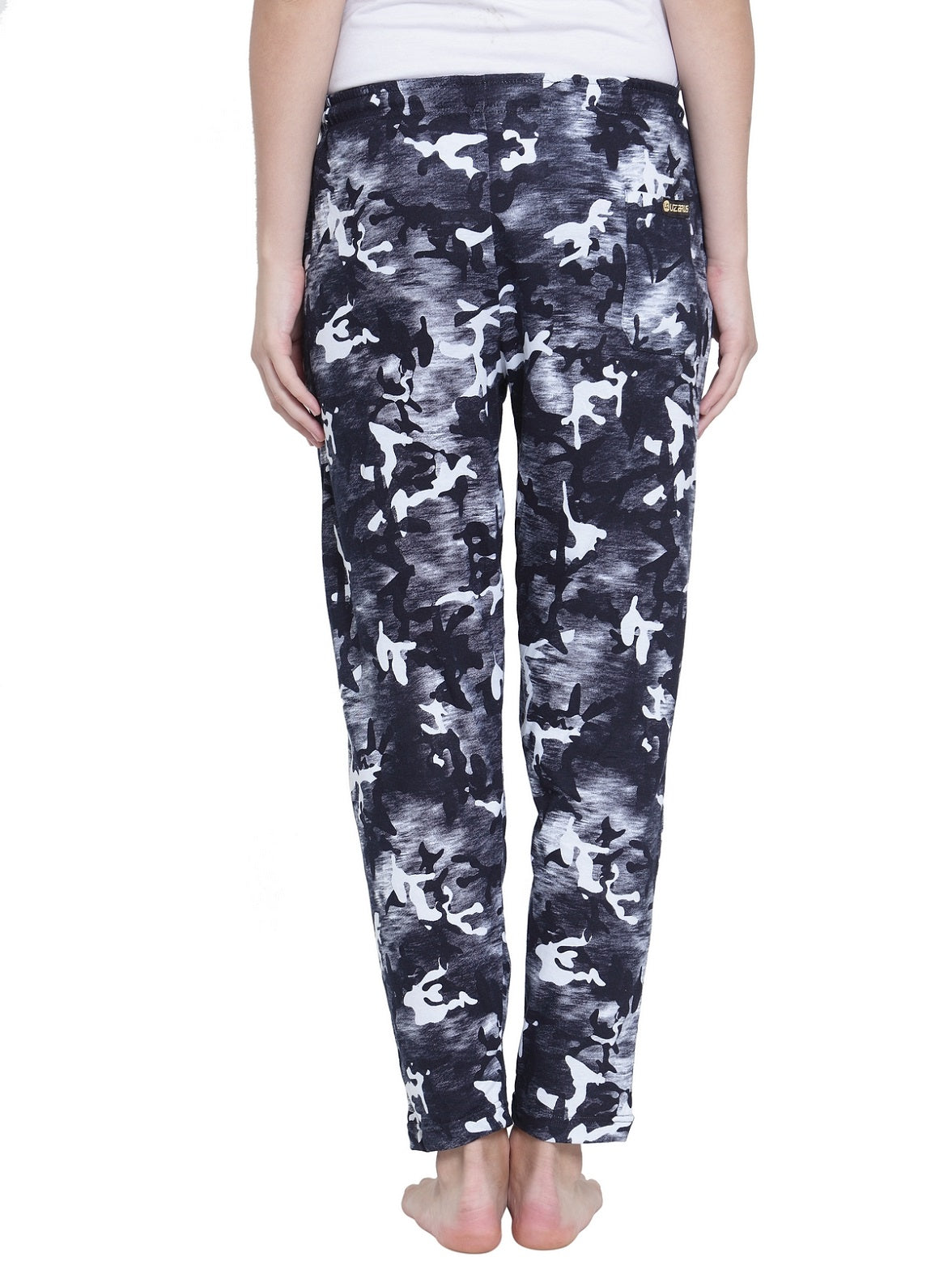 Uzarus Women's Cotton Track Pants With 2 Zippered Pockets