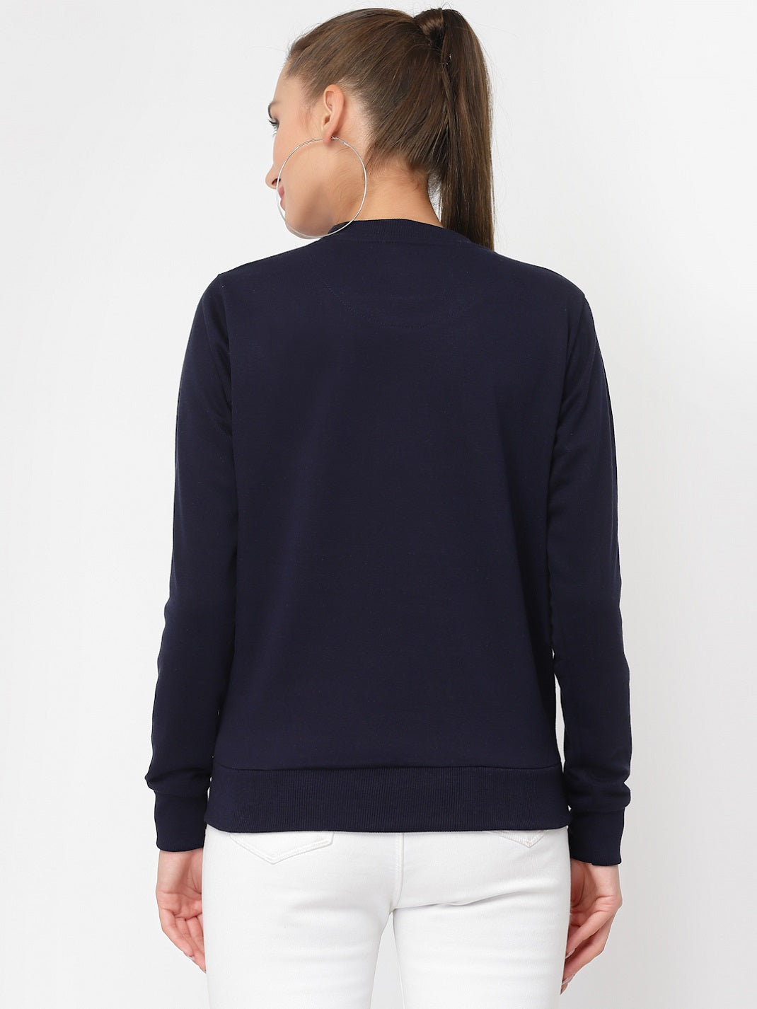 UZARUS Women's Cotton Fleece Premium Sweatshirt