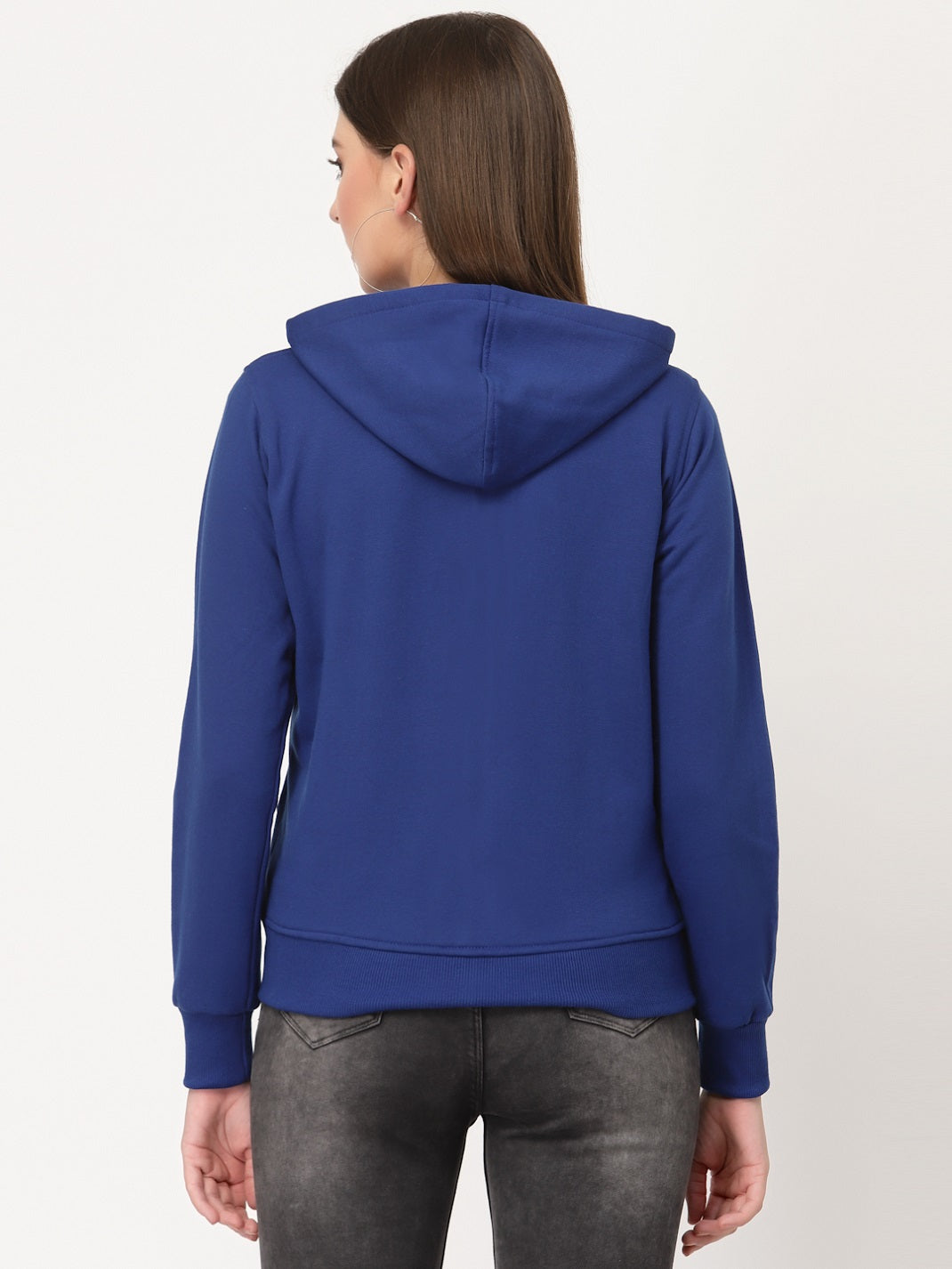 UZARUS Women's Cotton Fleece Premium Sweatshirt Hoodie