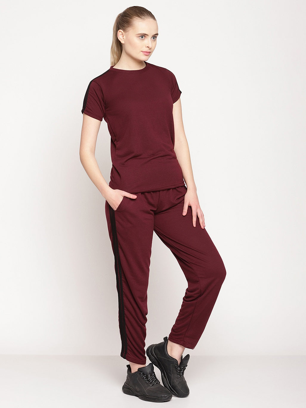 UZARUS Women's Cotton Set of Top and Pyjama