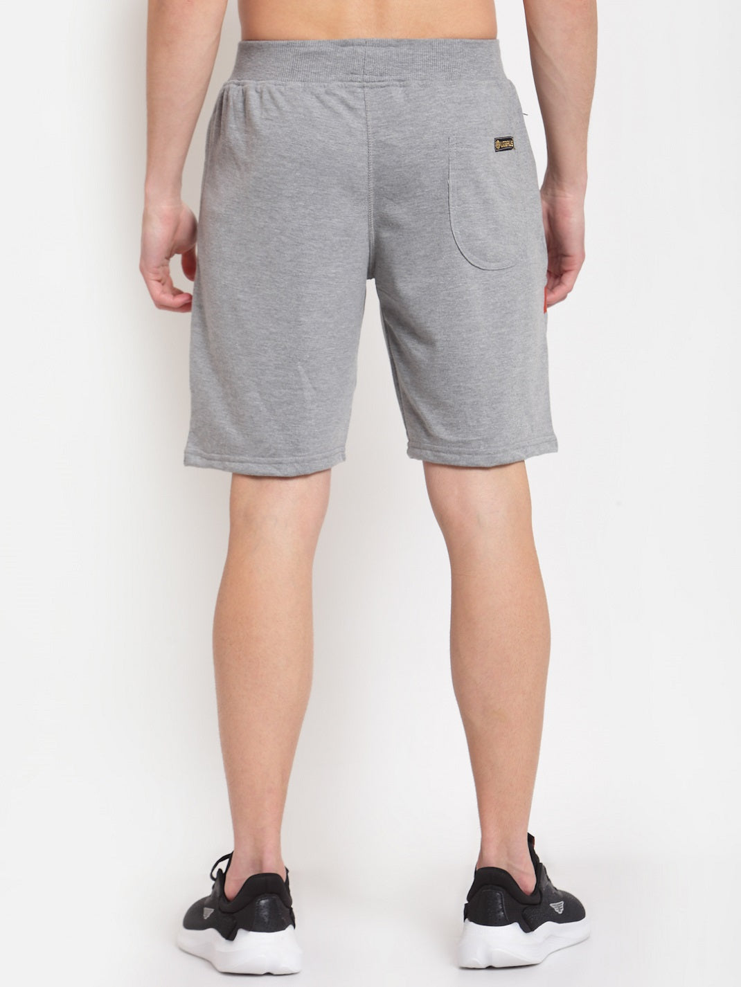Uzarus Men's Cotton Bermuda Shorts With 2 Zippered Pockets