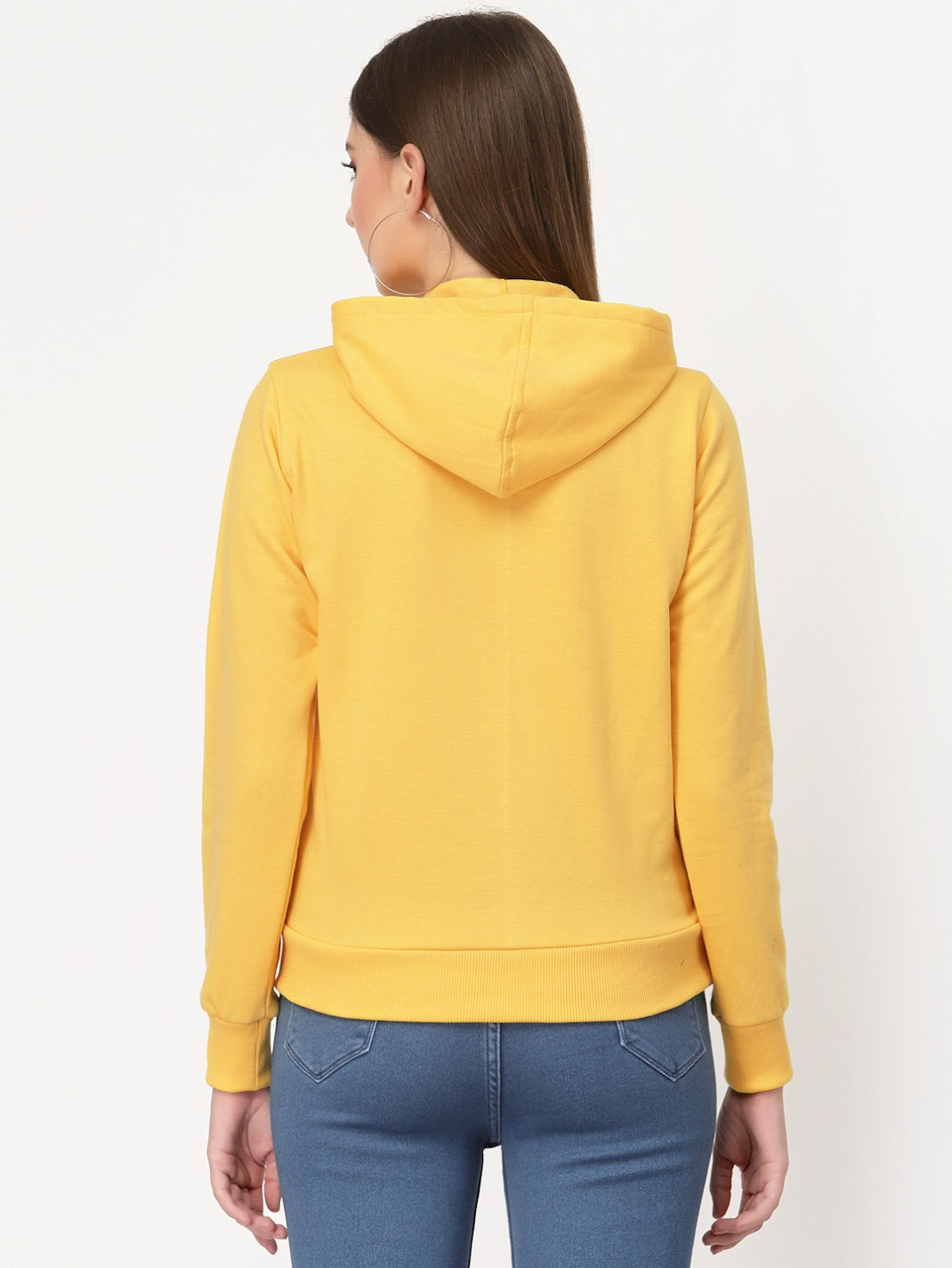 UZARUS Women's Cotton Fleece Latest Stylish Sweatshirt Hoodie