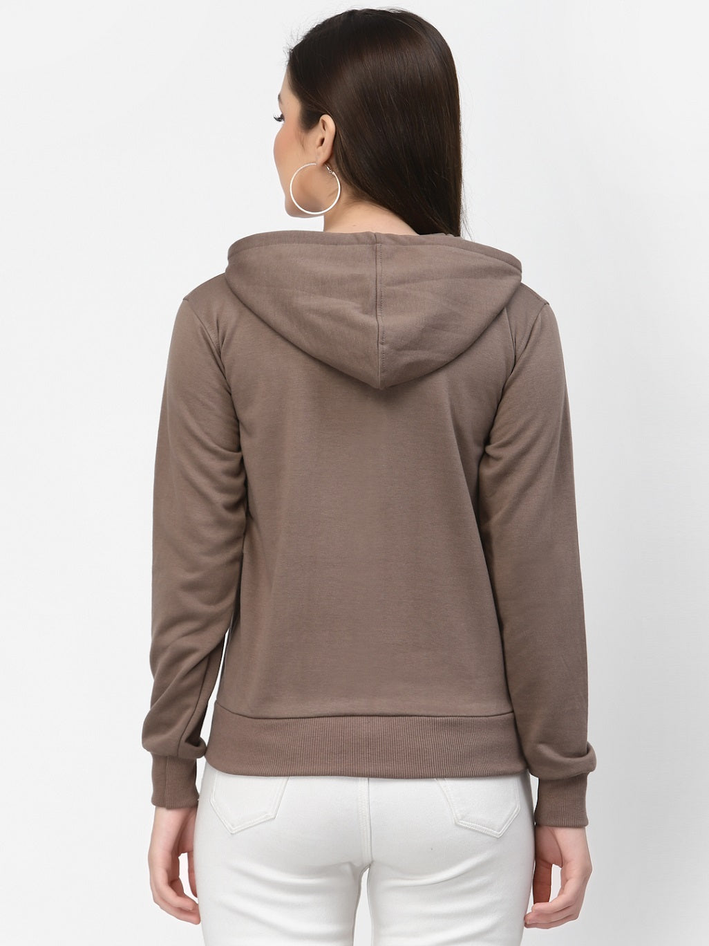 UZARUS Women's Cotton Fleece Premium Sweatshirt Hoodie