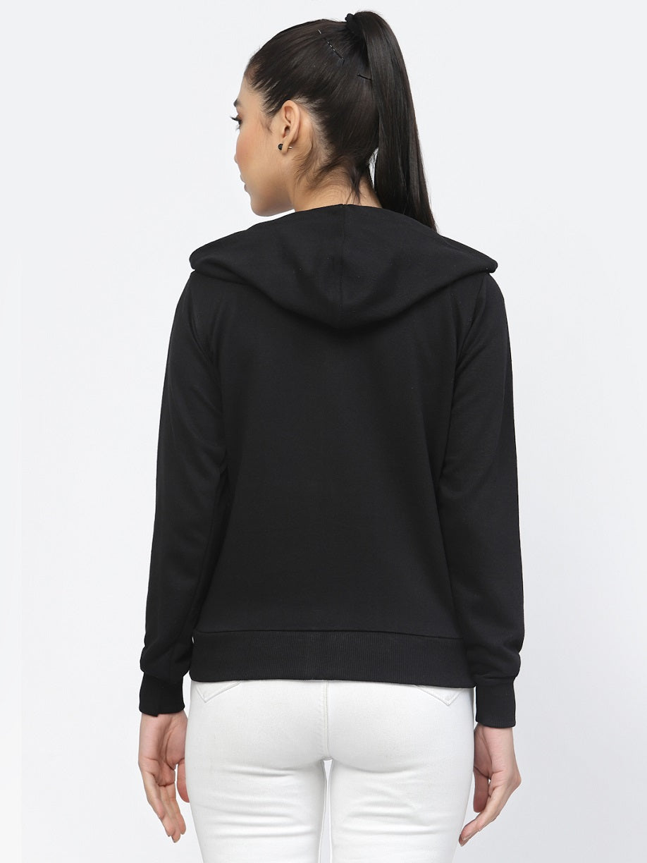 UZARUS Women's Cotton Anthra Sweatshirt Hoodie