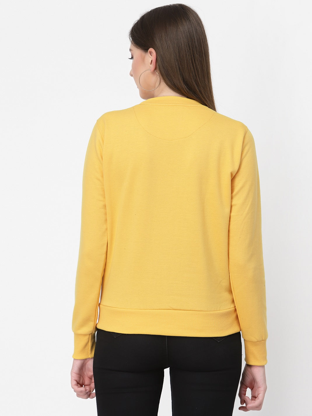 UZARUS Women's Cotton Fleece Premium Sweatshirt