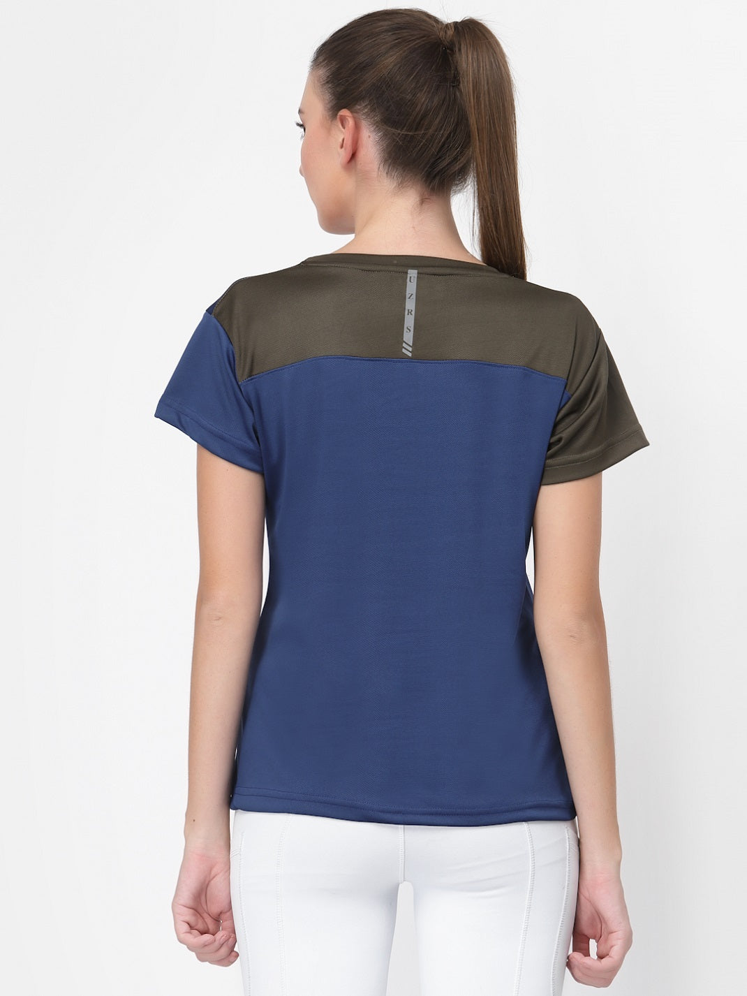 UZARUS Women's Dry Fit Workout Top Sports Gym T-Shirt